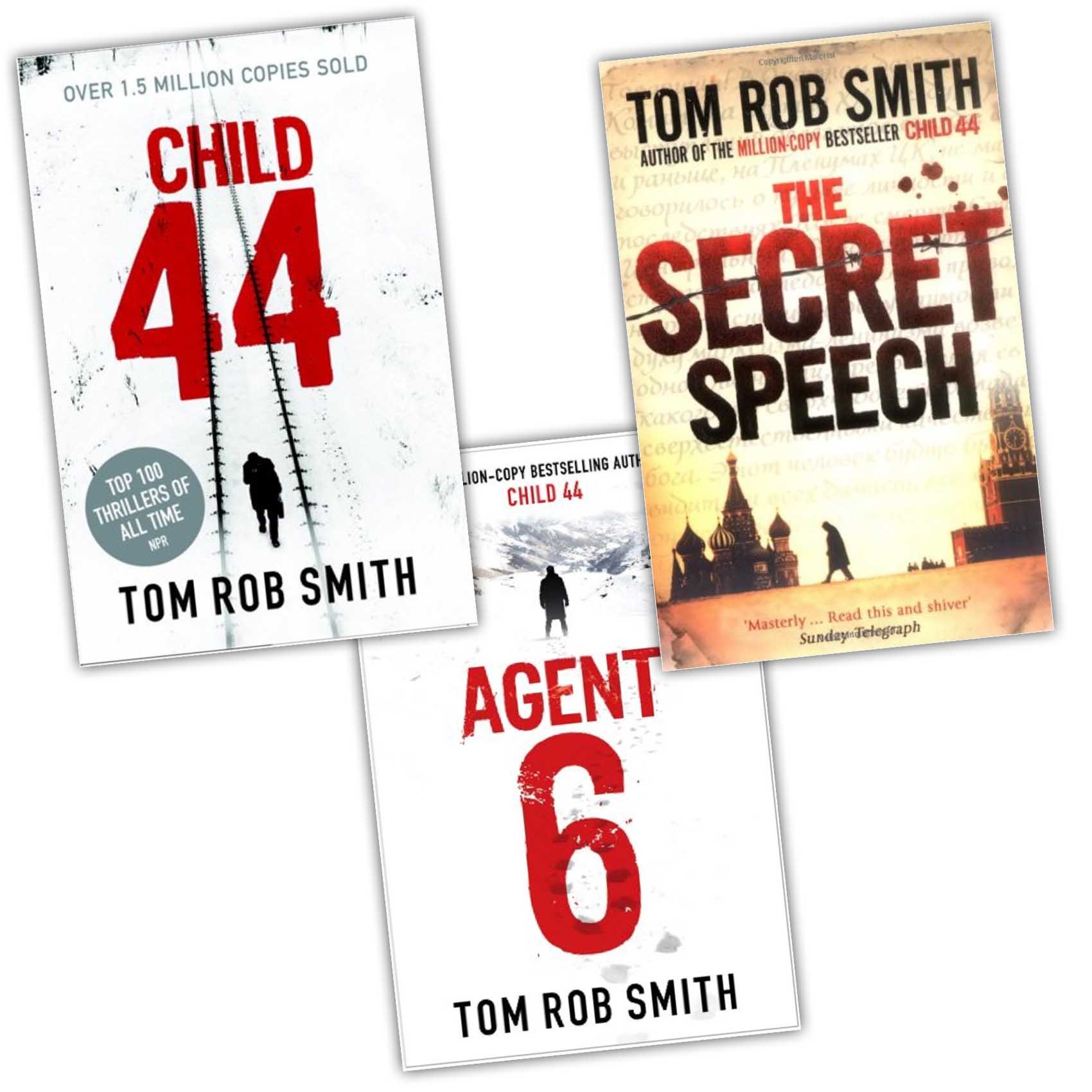 Tom Rob Smith 3-Book Collection Set - Thriller Novels Box Set for Mystery & Crime Fiction Lovers - Perfect for Book Clubs, Gifts & Home Libraries