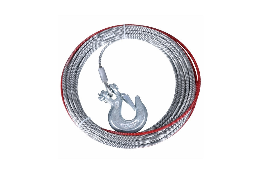 Bulldog Winch Wire Rope 3/16in x 50ft - Heavy Duty Steel Cable for Off-Road Recovery, Towing & Truck Winches - Perfect for Jeep, ATV & 4x4 Vehicles