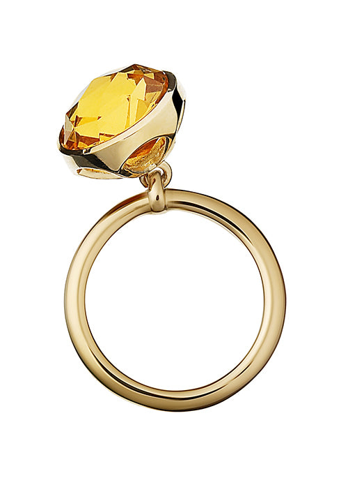B Lovely Charm Ring - Elegant Sterling Silver Stackable Ring for Women - Perfect for Everyday Wear, Gifts & Special Occasions