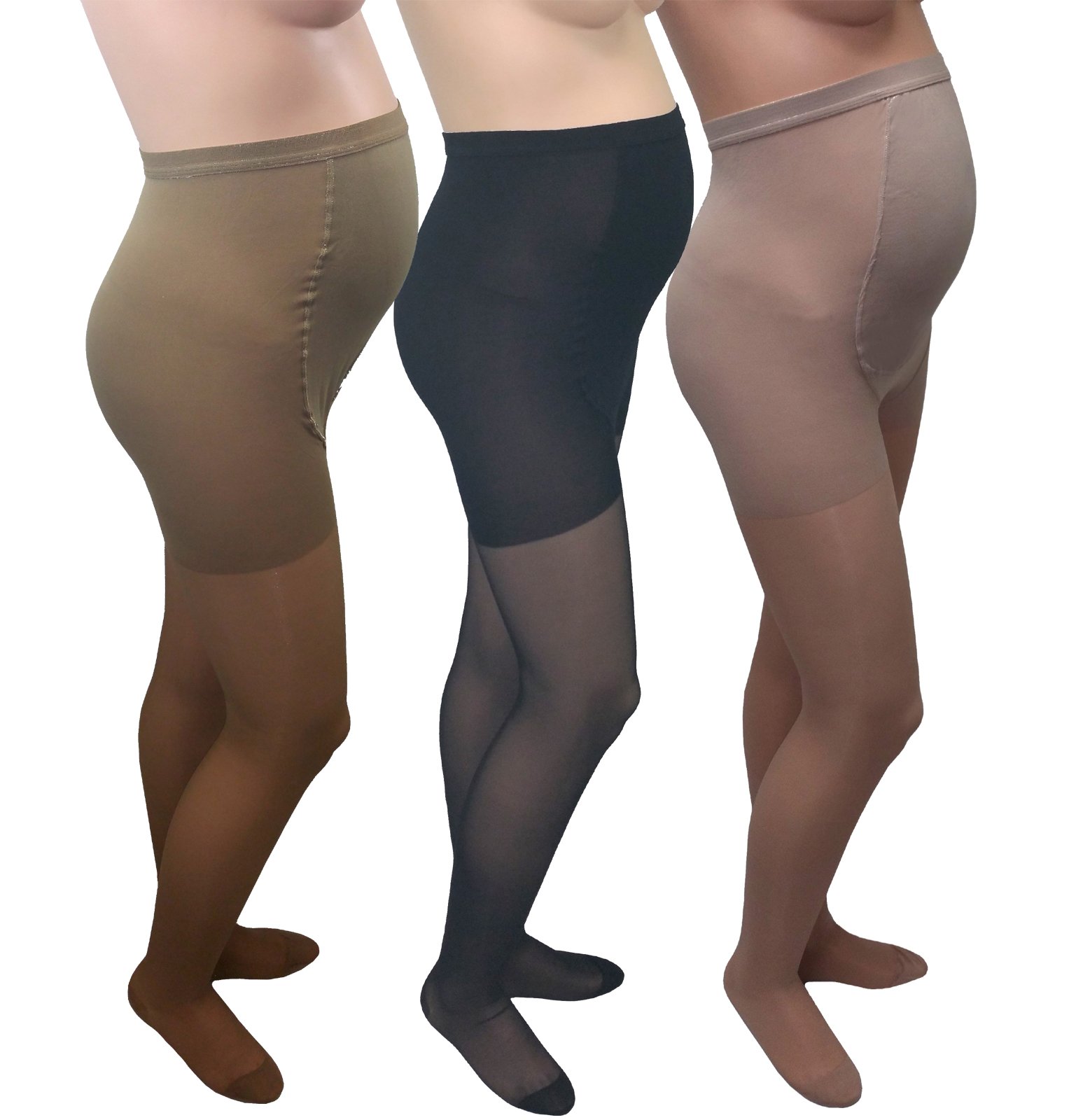GABRIALLA Maternity Graduated Compression Stockings 3-Pack (20-22 mmHg) - H-260 Tall Mixed Sizes for Pregnancy Support & Leg Circulation - Perfect for Work, Travel & Everyday Comfort