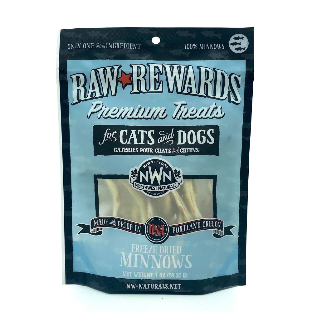 Premium Freeze-Dried Minnow Dog Treats & Cat Treats - All-Natural, Grain-Free Protein Snacks for Training, Rewards & Dental Health - Perfect for Small to Large Pets