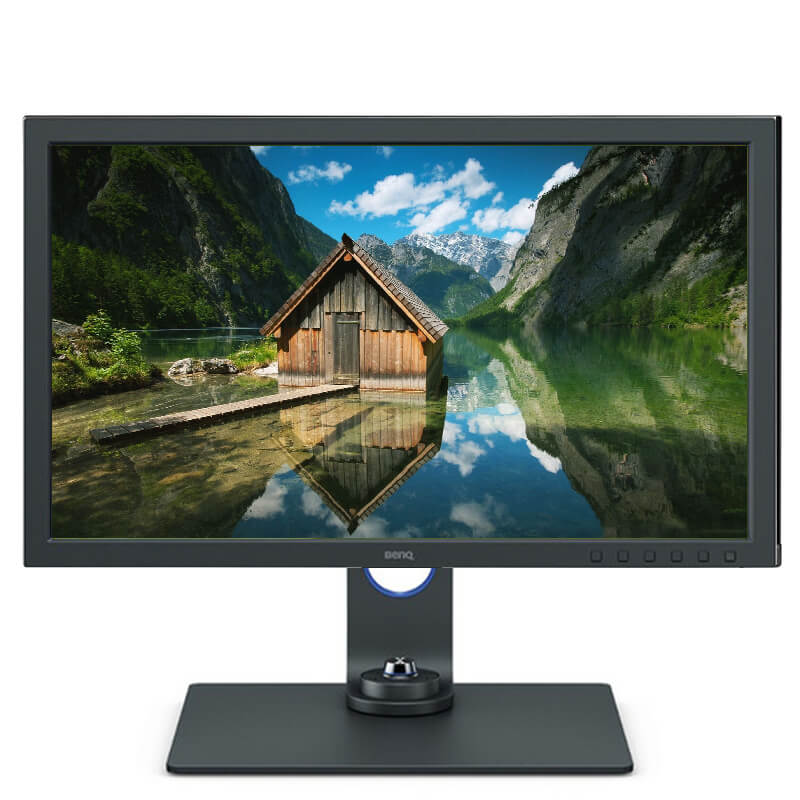 BenQ SW271C 27-Inch 4K UHD IPS Photography Monitor with HDR10 - Professional Color-Accurate Display for Photo Editing, Graphic Design & Video Production