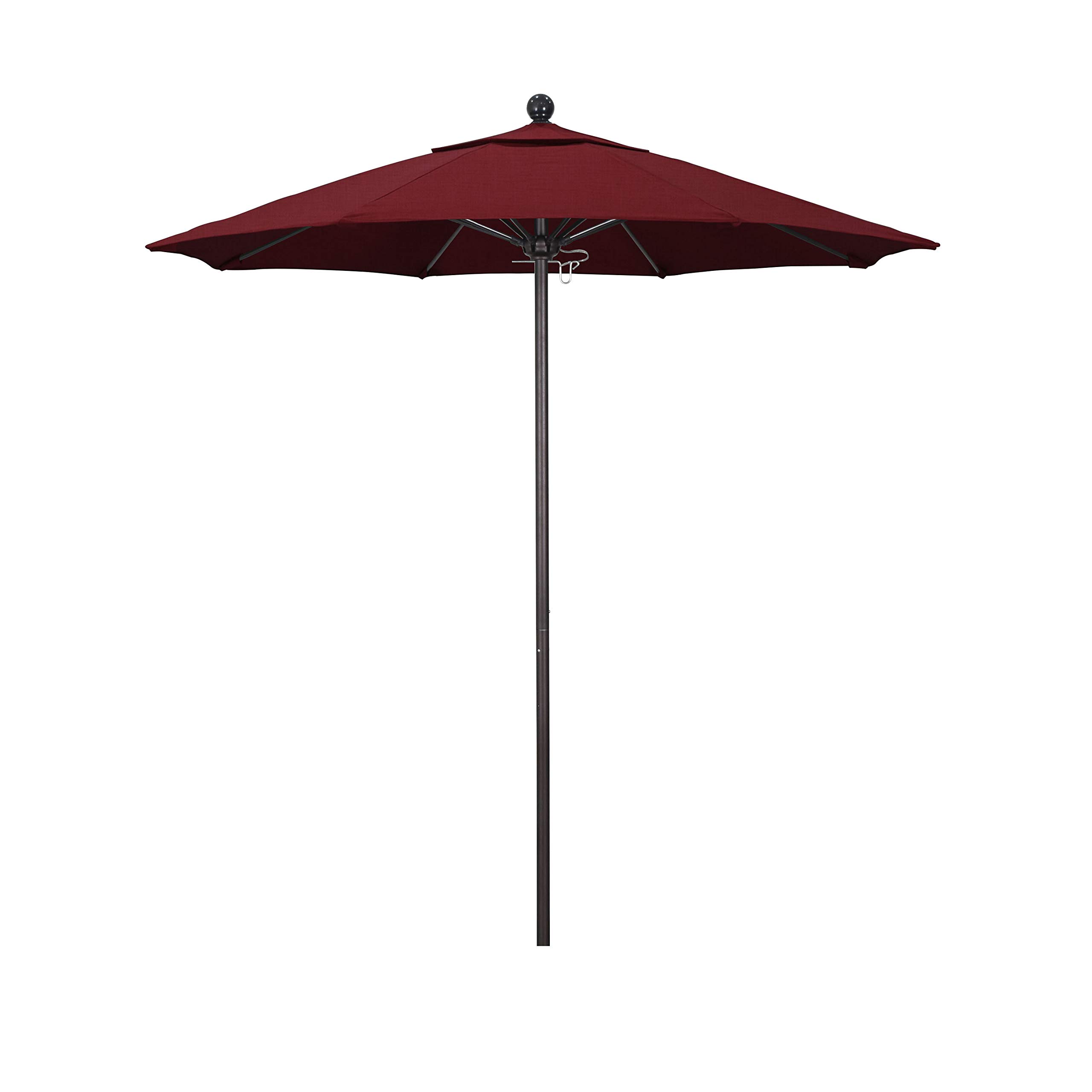 California Umbrella Venture Series Push Open Commercial Patio Umbrella - Heavy Duty Outdoor Market Umbrella for Restaurants, Cafes, Poolside & Beach Use