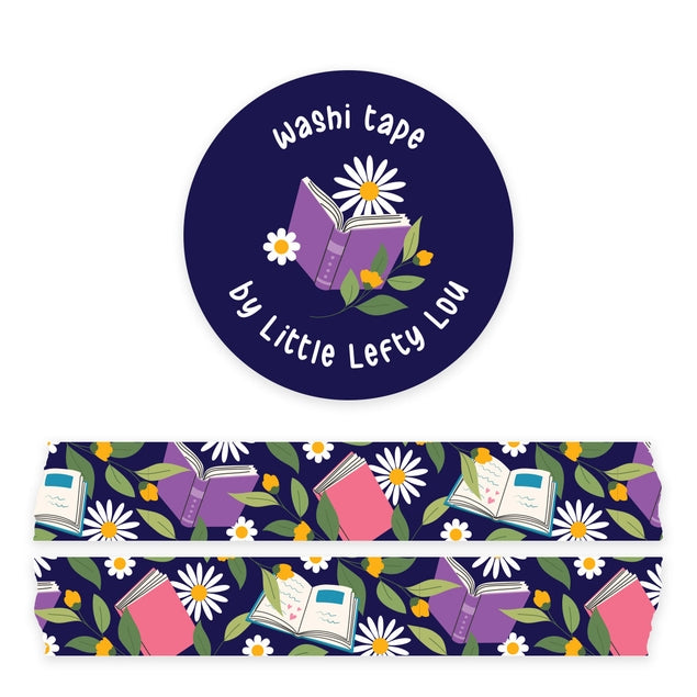 Dark Blue Washi Tape for Scrapbooking, Journaling & DIY Crafts - Decorative Japanese Paper Tape for Gift Wrapping, Bullet Journals, Planners & Home Decor