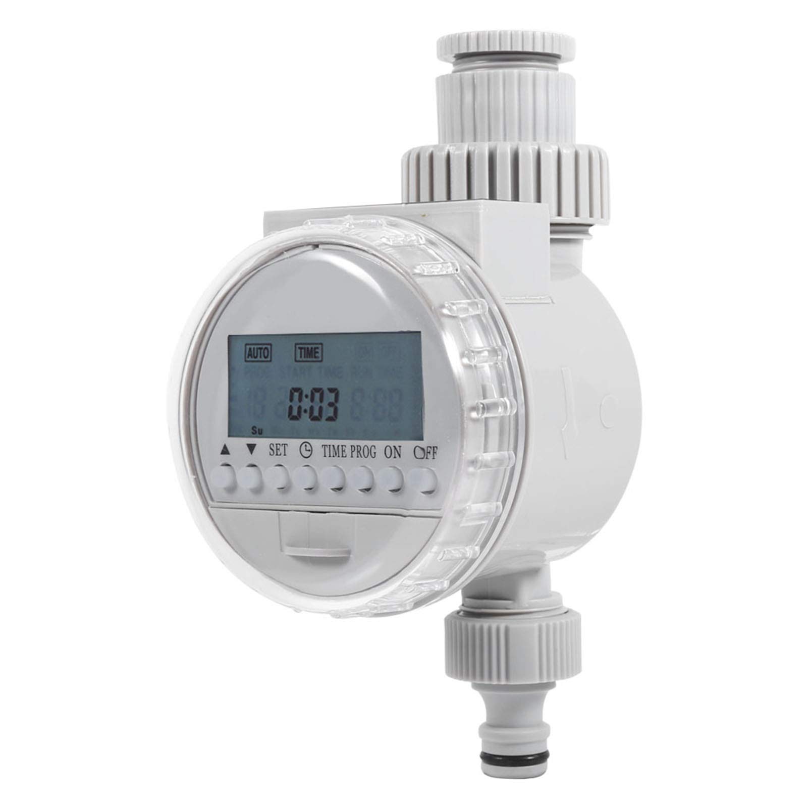 Solar Powered Sprinkler Timer - 16 Programmable Automatic Watering System for Home Garden, Lawn & Plants | Easy Install Smart Irrigation Controller | Save Water & Money | Perfect for Drip Irrigation, Flower Beds & Vegetable Gardens