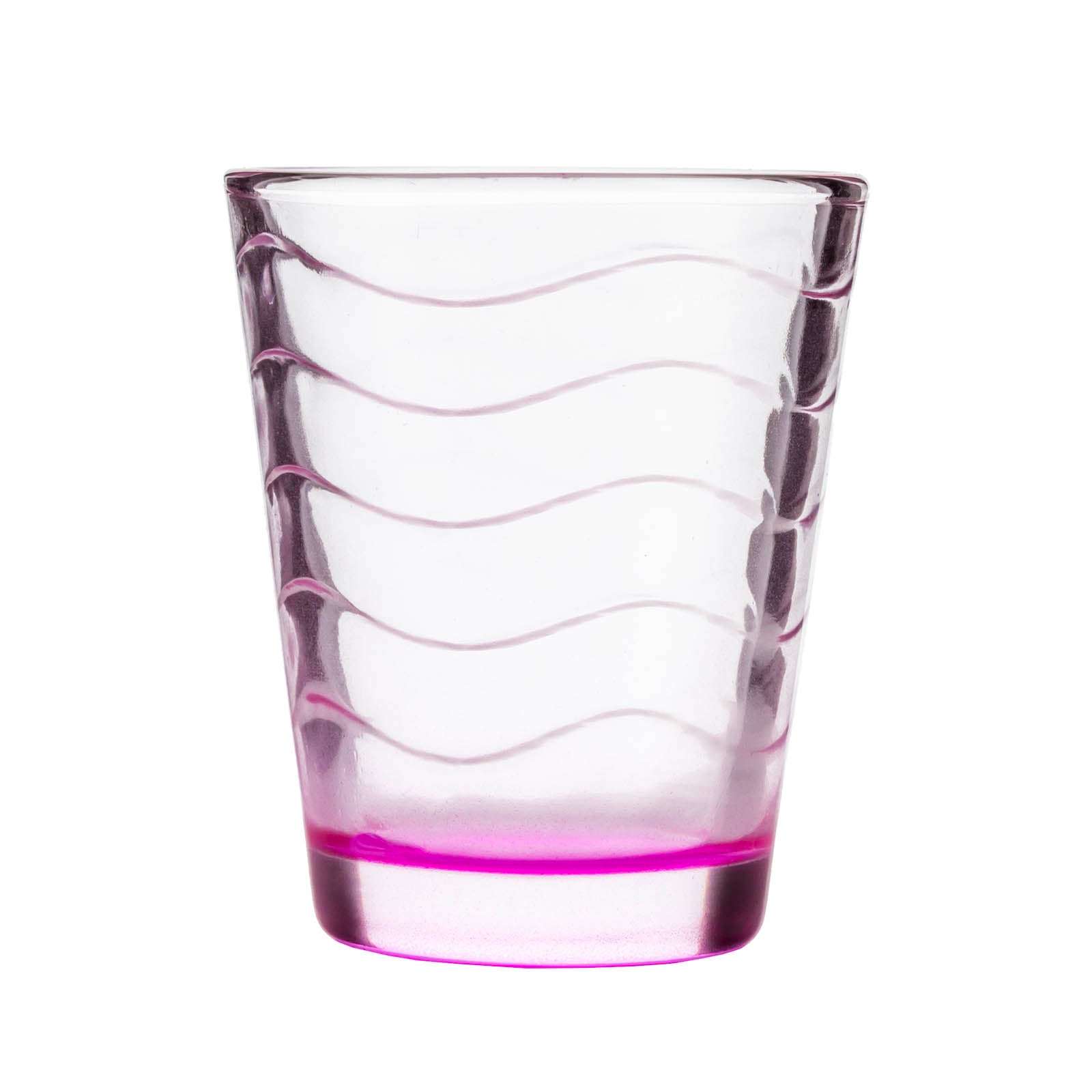 BarConic® 1.75 oz Pink Wave Shot Glass - Premium Barware for Cocktails, Parties & Home Entertaining