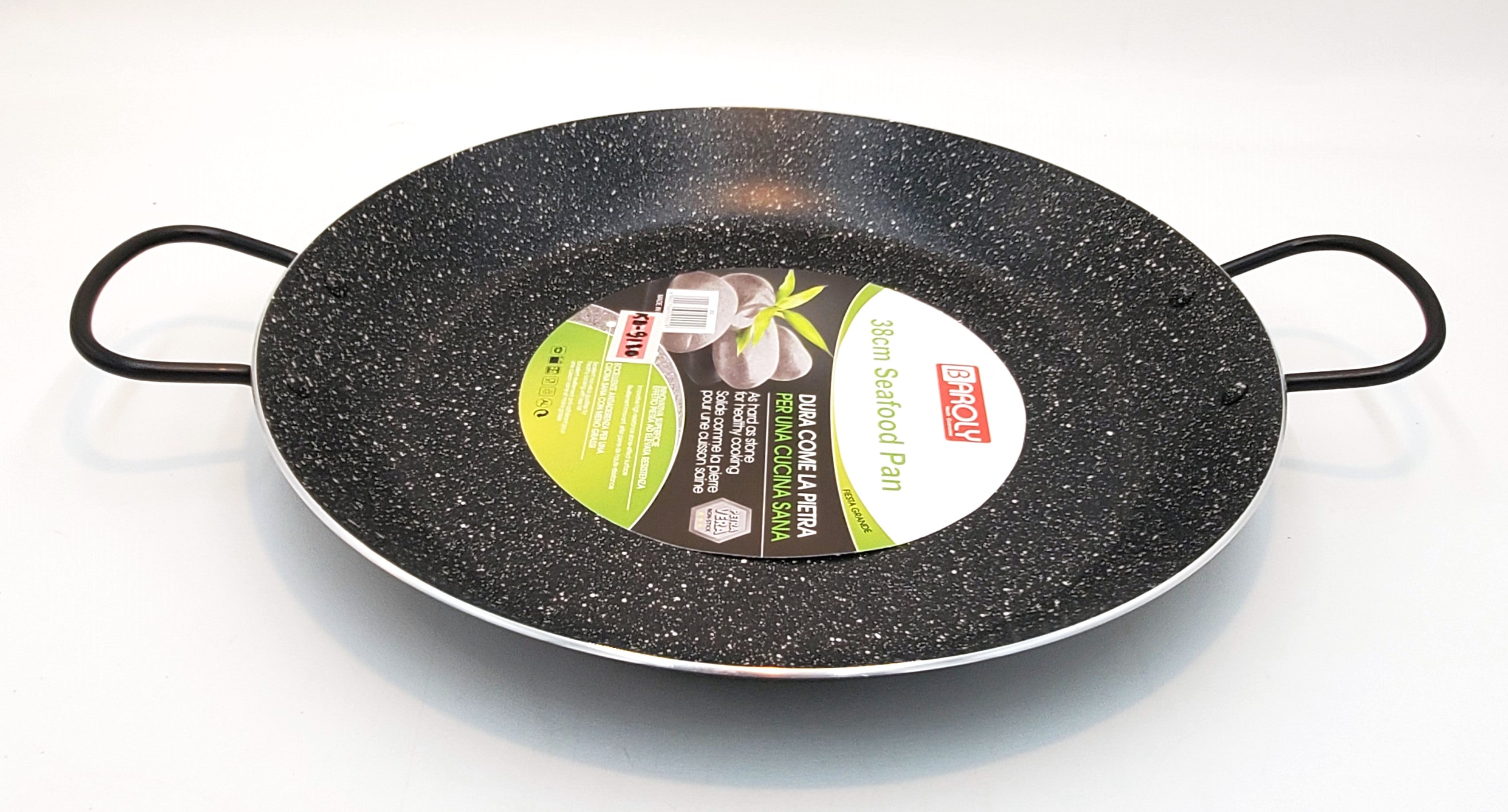 14.75x3 Inch Round Comal Pan - Traditional Indian Flatbread Cookware for Roti, Chapati & Tortillas - Perfect for Stovetop & Oven Use