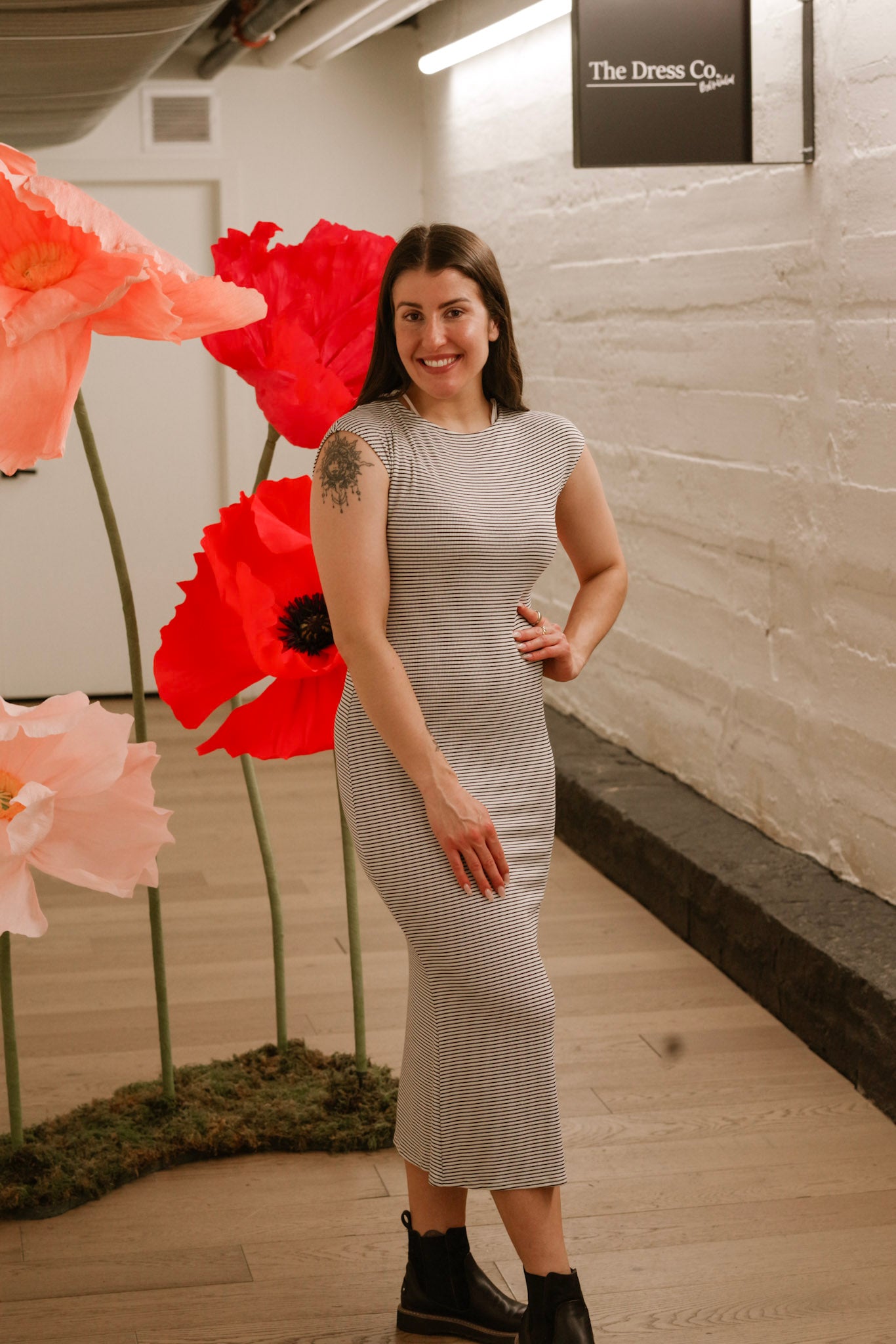 Bounty Knit Dress for Women - Soft & Comfortable Casual Knitted Dress - Perfect for Everyday Wear, Office, and Date Nights
