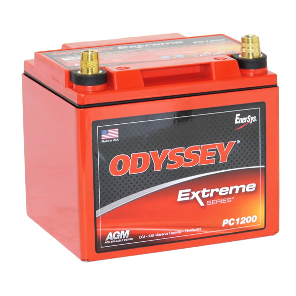 Odyssey PC1200 Deep Cycle & Starting Battery - High Performance Marine, RV, and Solar Power Battery for Reliable Starting & Long-Lasting Energy Storage