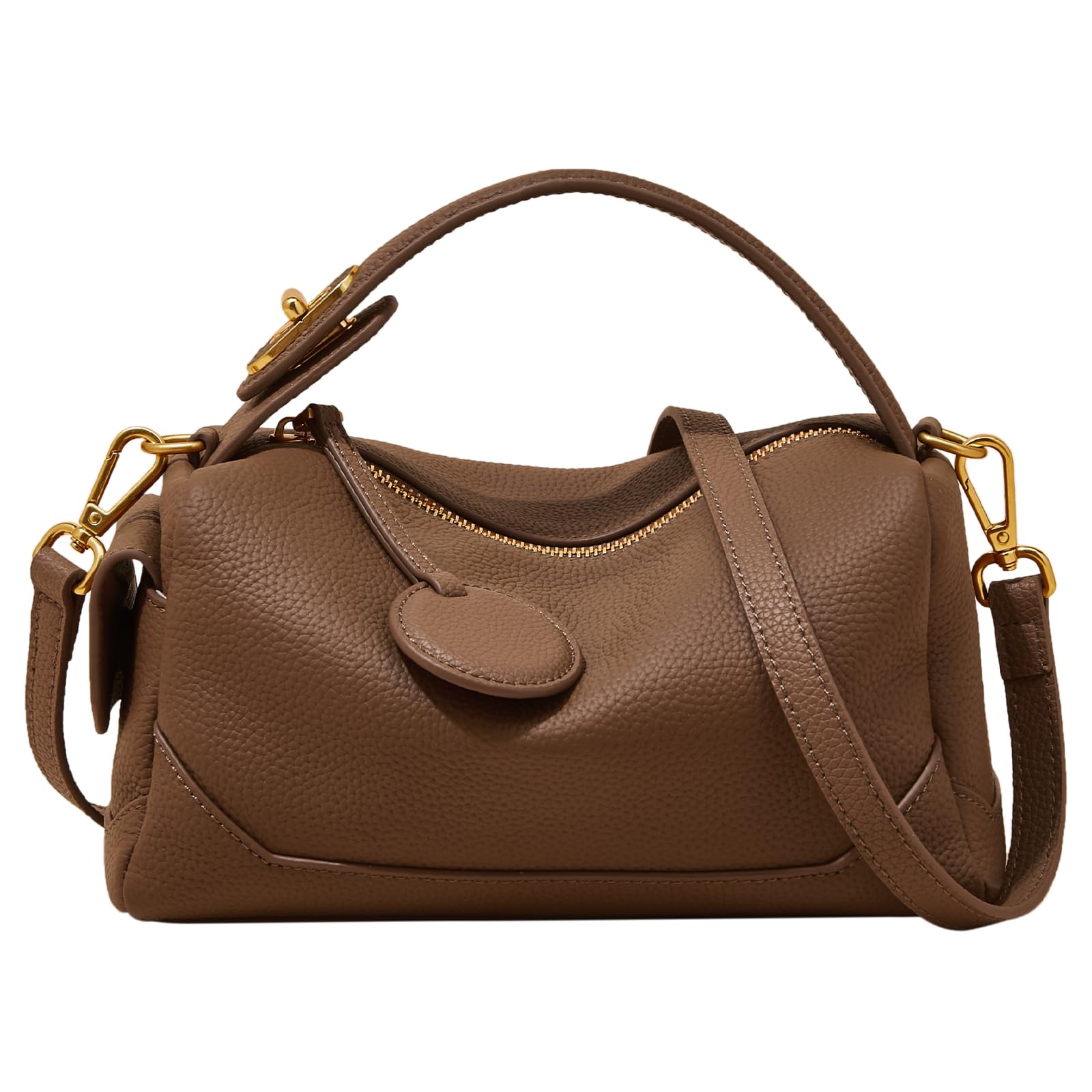 Genuine Leather Handbags for Women - Fashion Top Handle & Crossbody Purse with Adjustable Strap - Perfect for Work, Travel & Everyday Use