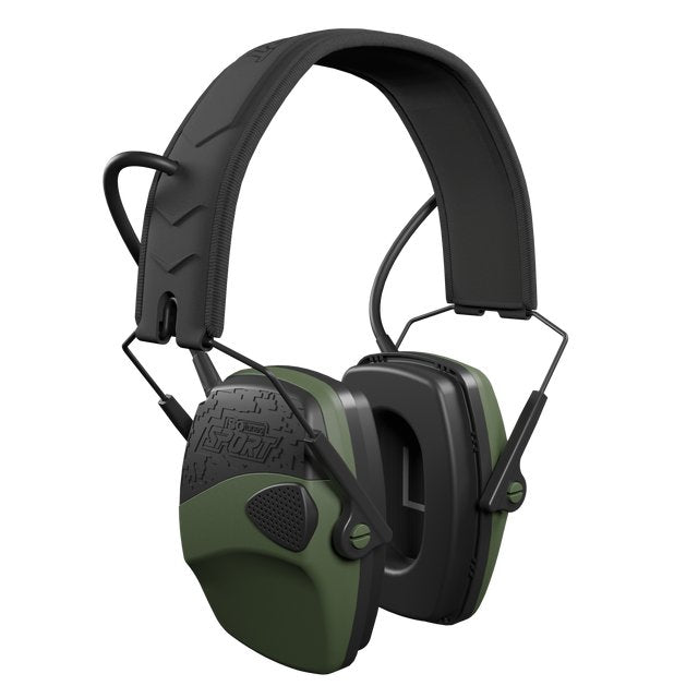 ISOtunes IT 40 Defy Sport Slim Basic Shooters Earmuff - Noise Cancelling Ear Protection for Shooting, Hunting & Outdoor Sports - Lightweight Hearing Protection for Range, Construction & Loud Environments