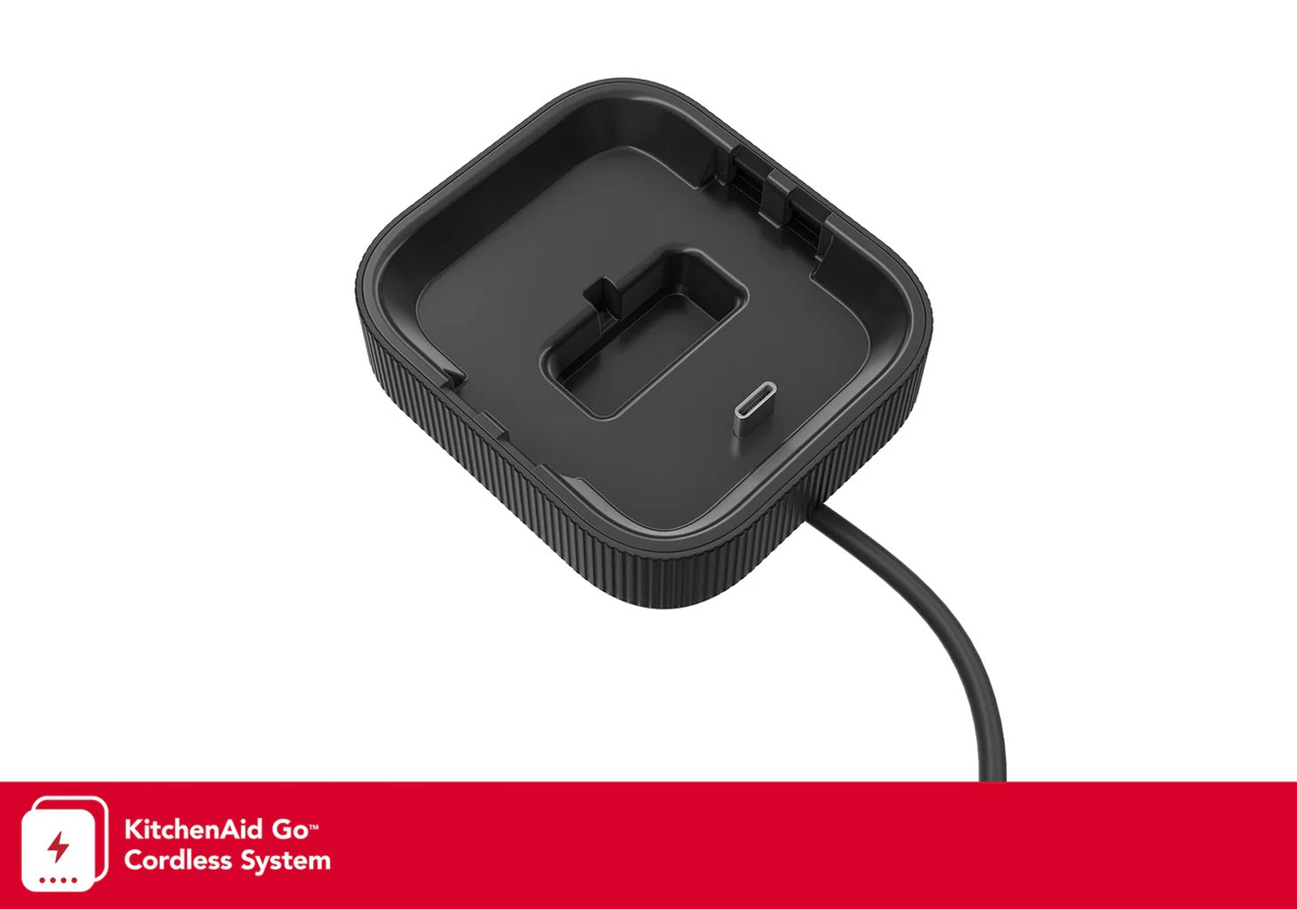 KitchenAid GO Cordless Hand Mixer Charging Dock - Wireless Rechargeable Stand for Handheld Mixers - Perfect for Baking, Cooking & Kitchen Countertop Organization