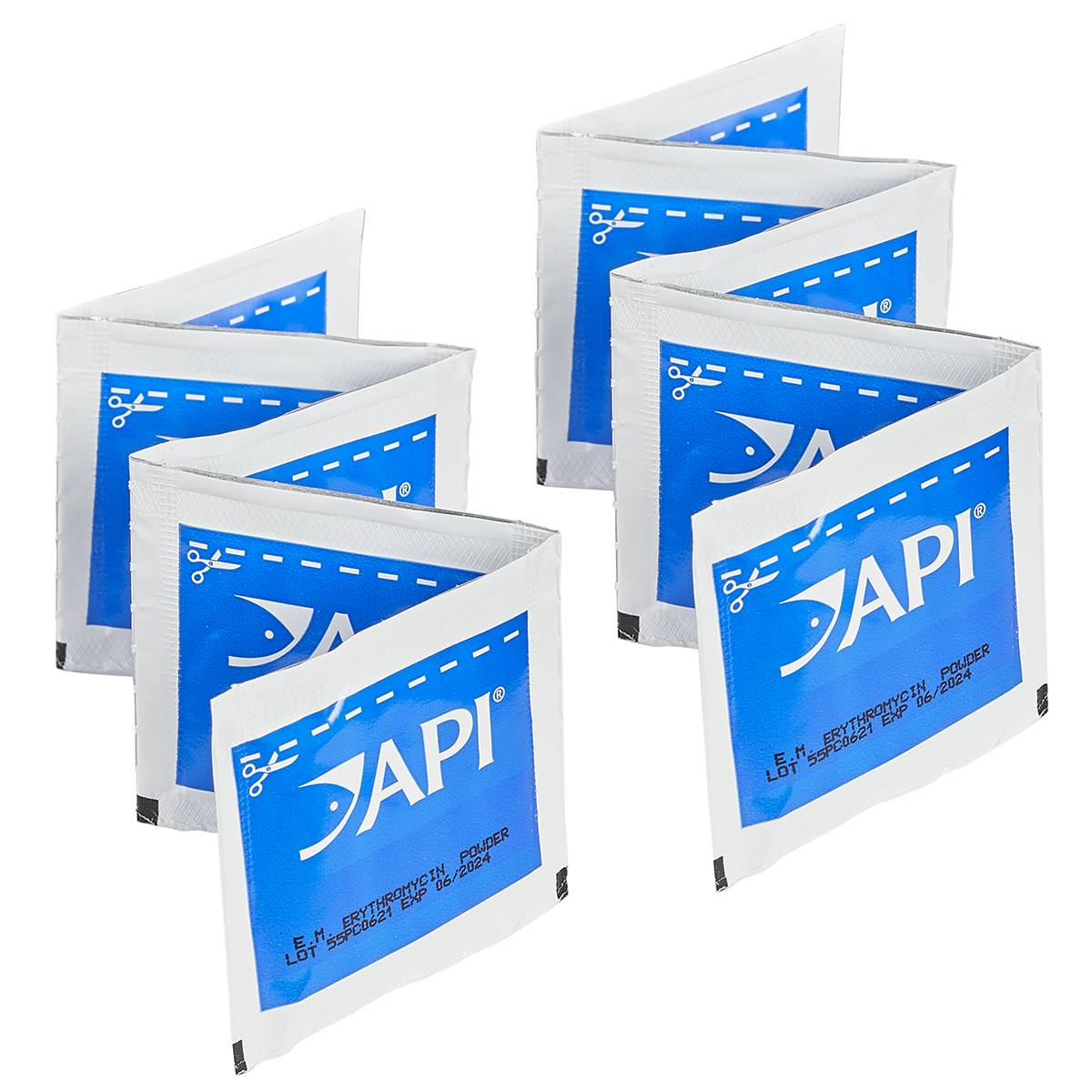 API General Cure Fish Medication - 10ct Powder Packets for Aquarium Fish Treatment | Effective Against Parasites & Fungal Infections | Ideal for Freshwater & Saltwater Tanks
