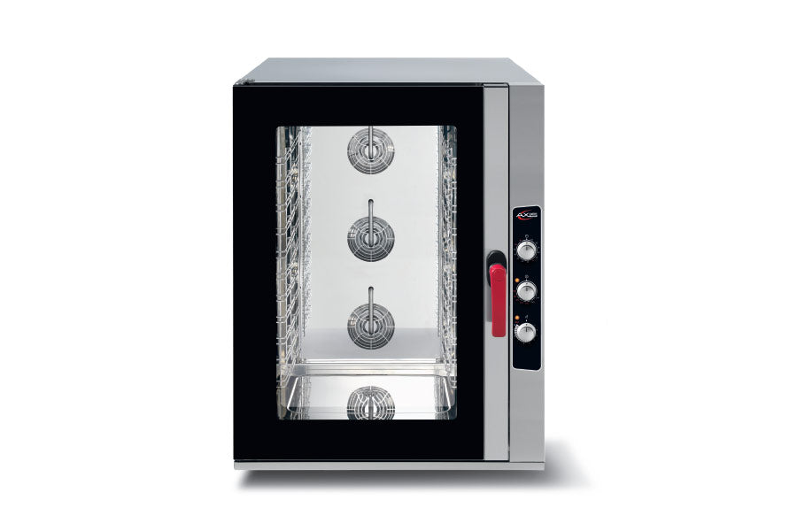 Axis AX CL10M 4-Shelf Full Size Commercial Combi Oven - Perfect for Restaurants, Bakeries & Catering Businesses