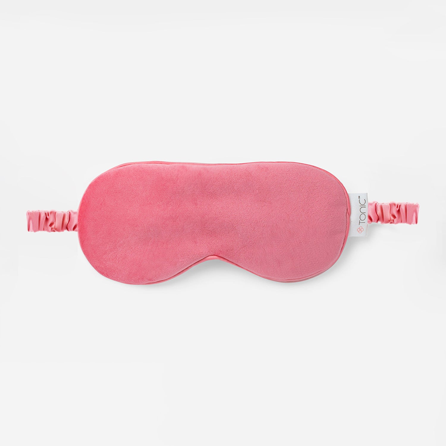 Luxe Velvet Coral Sleep Eye Mask for Women & Men - Soft Comfortable Blindfold for Travel, Meditation & Relaxation - Perfect for Nighttime & Nap Use