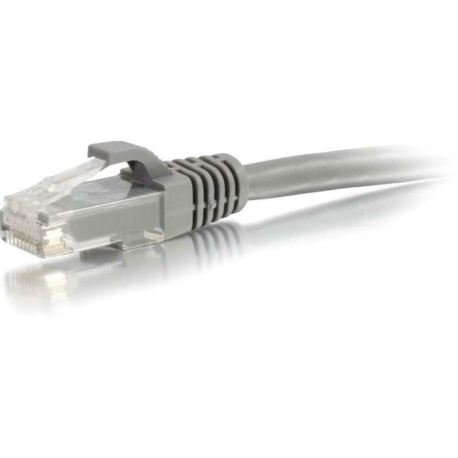 150Ft Cat5E Snagless Unshielded (UTP) Ethernet Network Patch Cable - Gray | High-Speed Internet & LAN Connection for Home, Office & Gaming Setup
