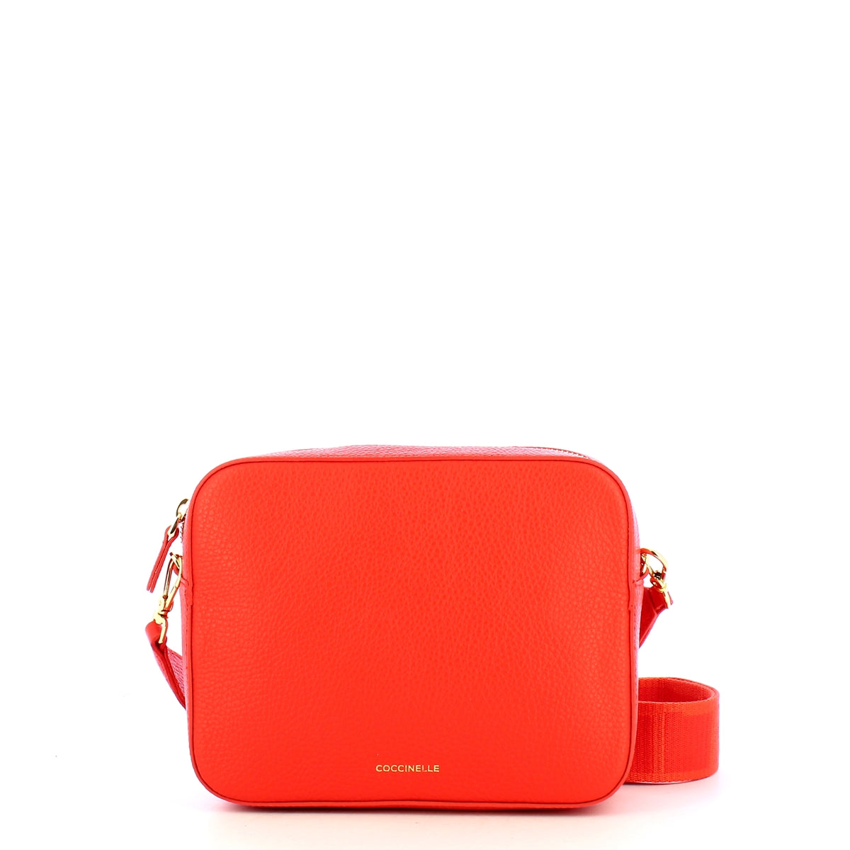 Coccinelle Tebe Gazpacho Medium Crossbody Bag - MN555M301 - Stylish Leather Purse for Women | Perfect for Work, Travel & Everyday Use