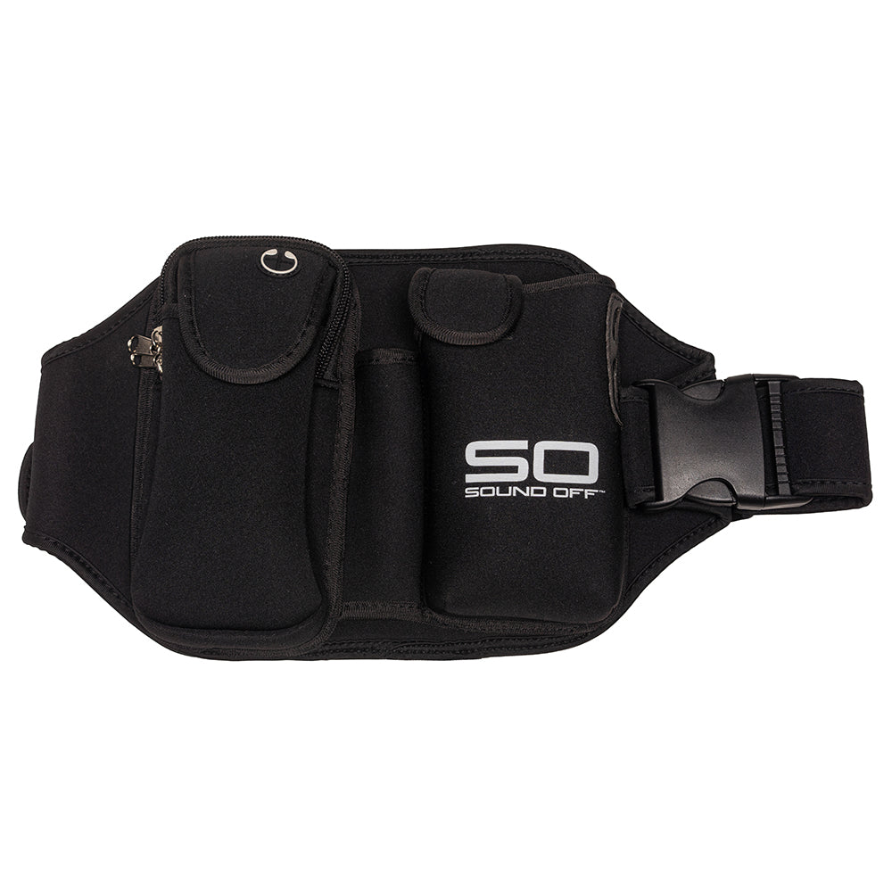 Sound Off Bolt Hip Belt Pouch - Waterproof Waist Pack for Running, Hiking & Travel - Secure Hands-Free Storage for Phone, Keys & Essentials