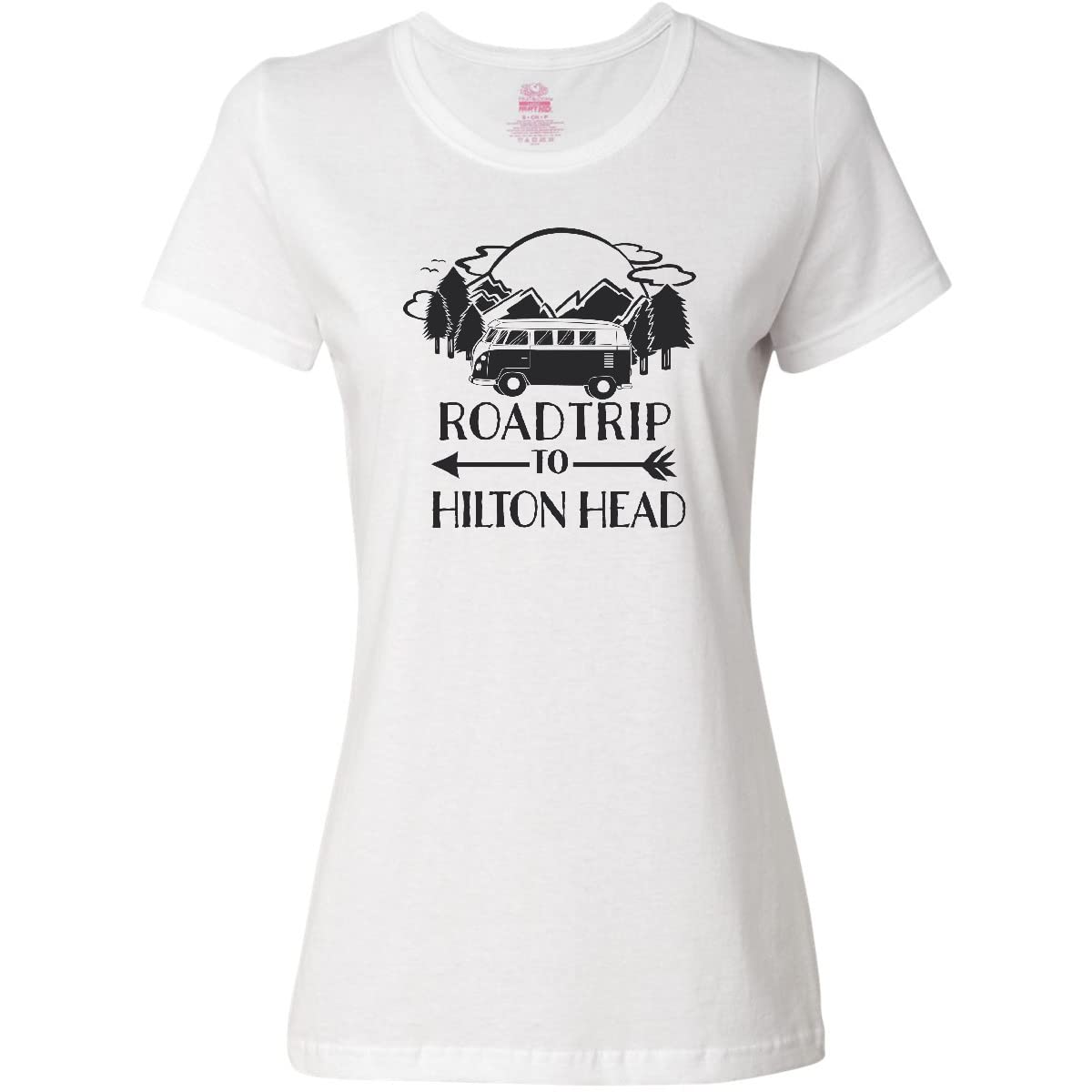 Inktastic Road Trip Women's T-Shirt - Hilton Head Vacation Tee for Travel