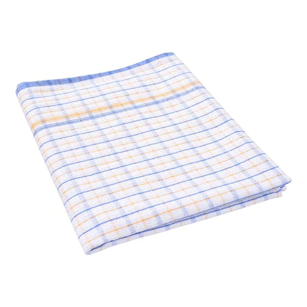Premium Cotton Tea Towels - Super Absorbent & Quick Drying for Kitchen, Dining & Cleaning - Set of 6 (15