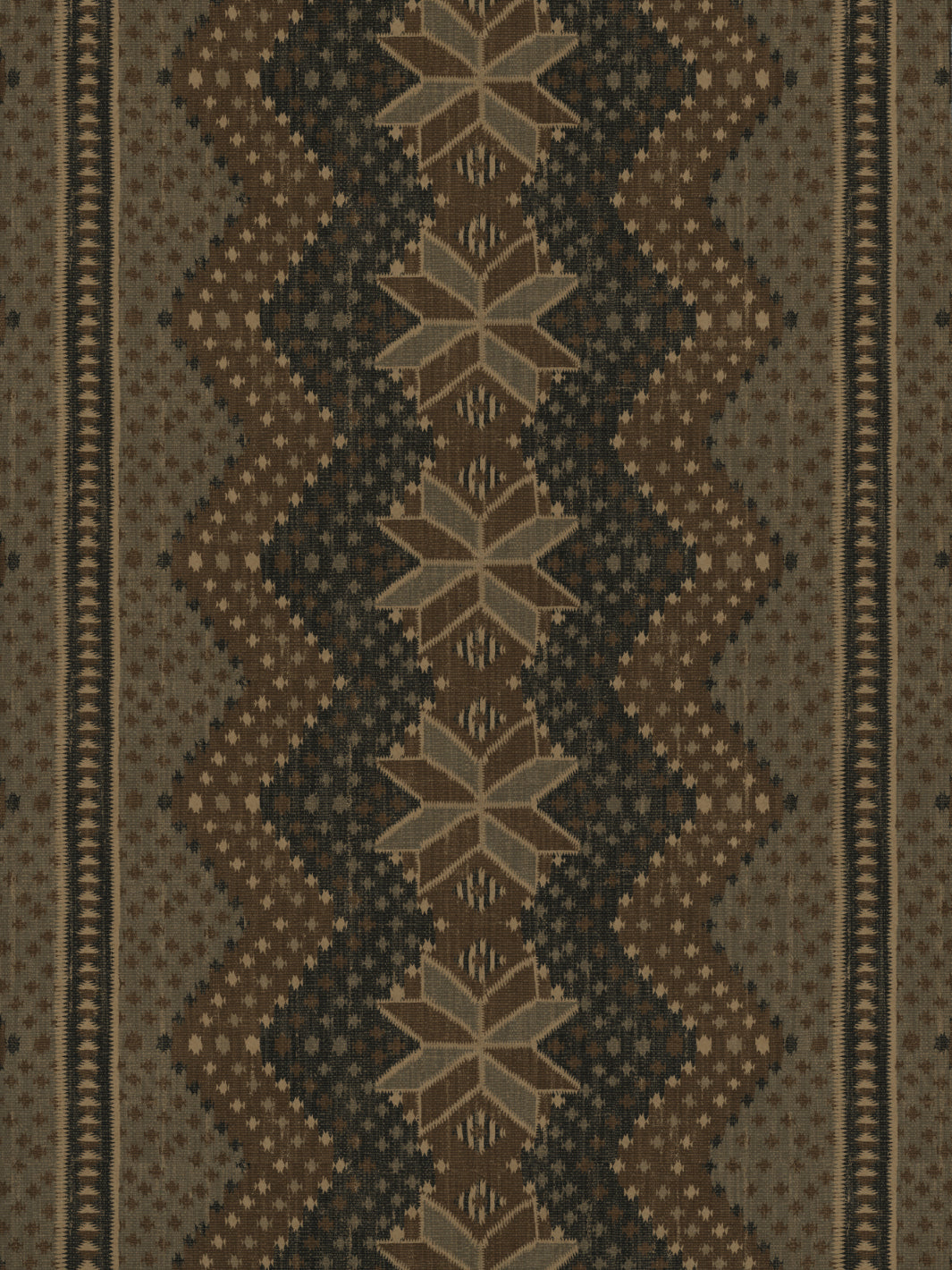 Nathan Turner Northstar Blanket Kraft Wallpaper - Blue & Brown Textured Design for Living Room, Bedroom & Office Decor