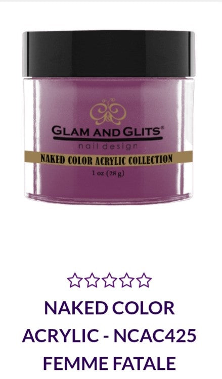 GLAM AND GLITS NAKED COLLECTIONS NCA425 1 oz FEMME FATALE Perfume - Women's Floral Fragrance for Evening Wear & Special Occasions
