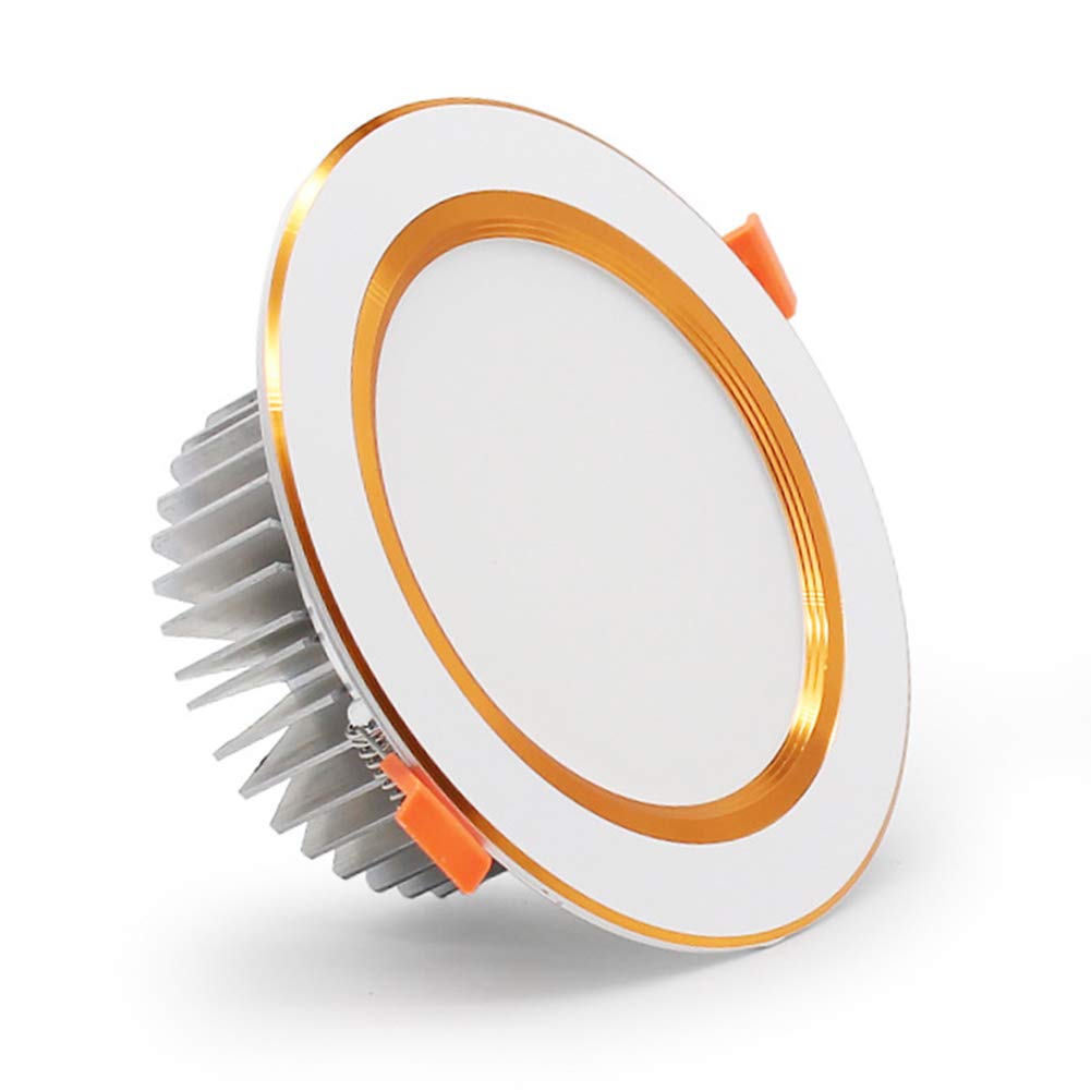 ABTSICA 10 Pack LED Recessed Downlights - 3W Neutral White Anti-Glare Can Lights with Baffle Trim for Easy Retrofit Installation - Perfect for Hotel, Living Room & Indoor Ceiling Lighting