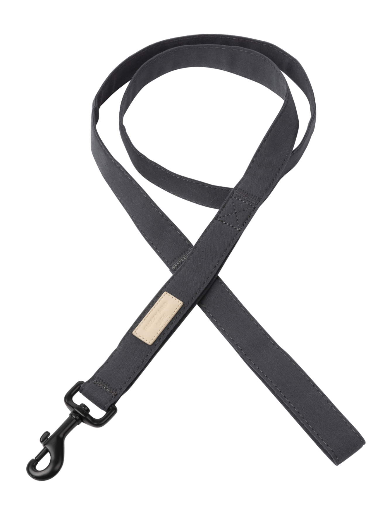 Fuzzyard Life Dog Leash - Soft & Durable State Grey Dog Lead with 2 Size Options - Perfect for Walking, Training & Outdoor Adventures