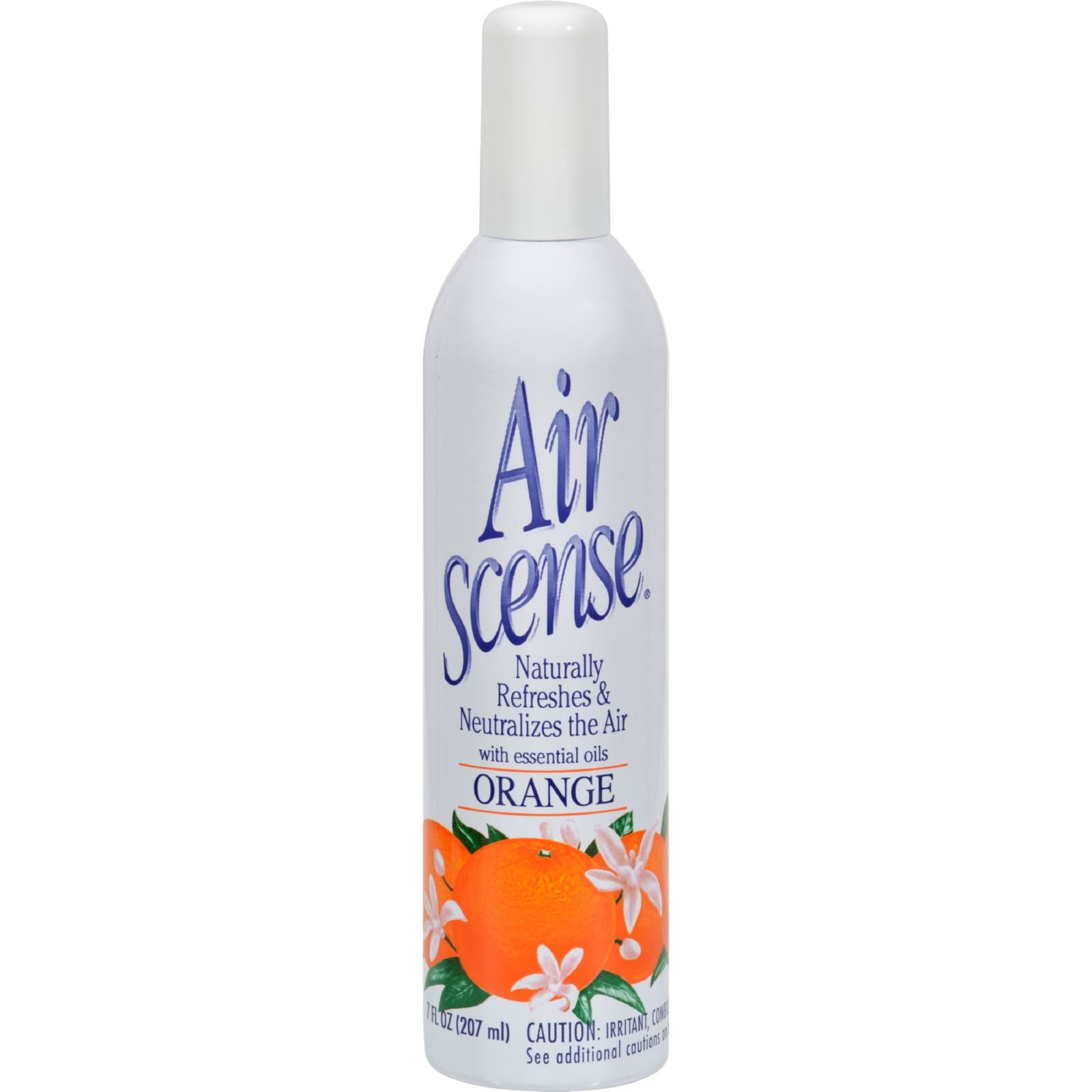 Air Scense Orange Air Freshener - 4 Pack (7 oz Each) - Long-Lasting Fragrance for Home, Car & Office - Eliminates Odors Naturally