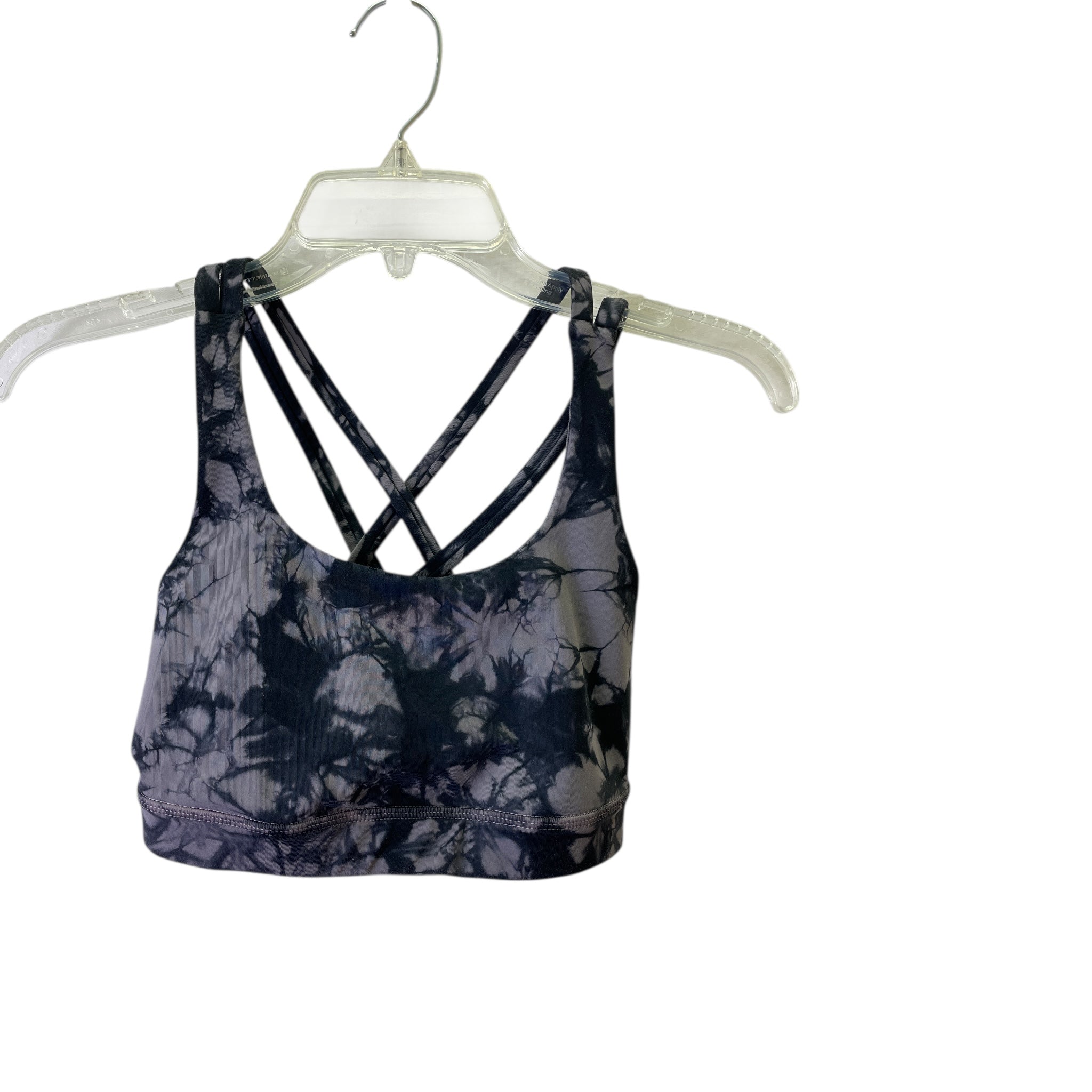 Lululemon Women's Athletic Sports Bra - Black & Grey, Size XS - Perfect for Yoga, Running & Gym Workouts