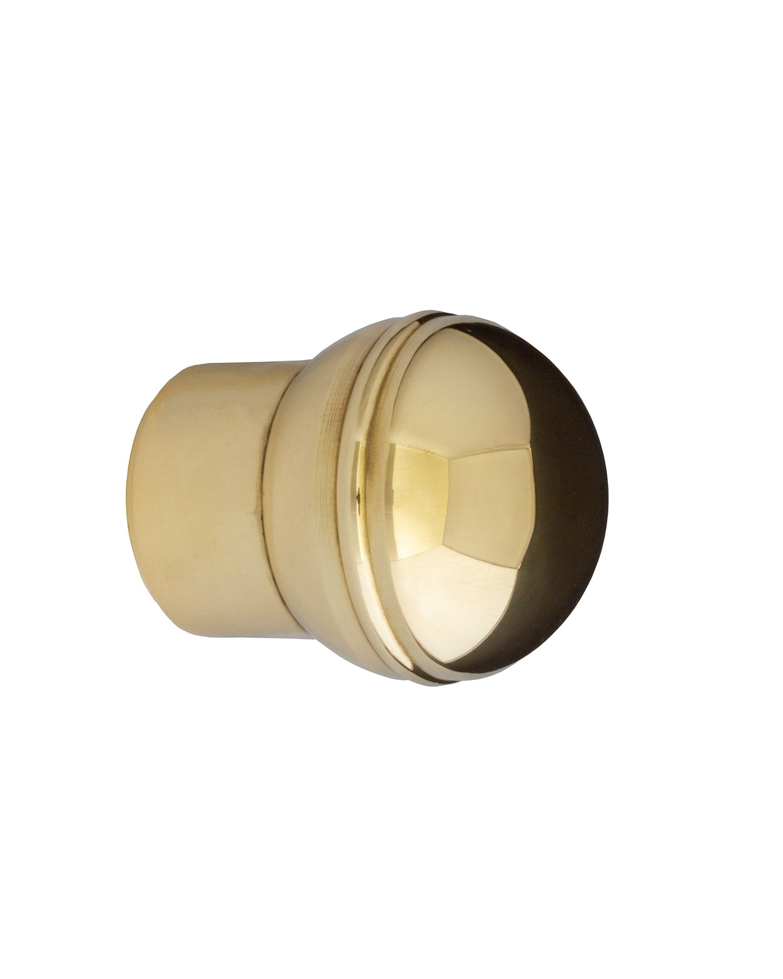 25mm Brass Pipe End Cap - Durable & Corrosion-Resistant for Plumbing, DIY Projects, and Industrial Use