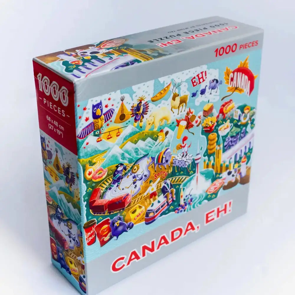 Arcadia 1000-Piece Jigsaw Puzzle - Canada EH! Scenic Landscape for Adults & Families - Perfect for Relaxation & Home Decor