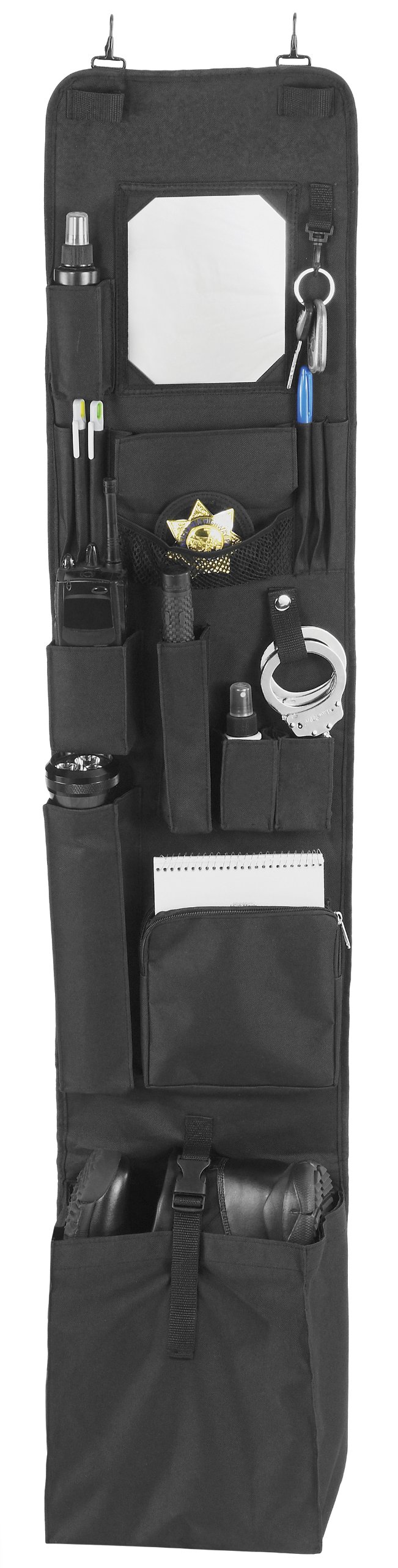 EXPLORER LB1 Police Style Hanging Closet Door Organizer 11