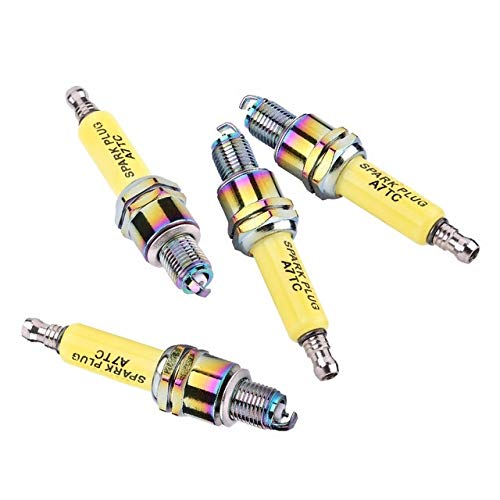 4pcs Iridium Spark Plug ZW18U QIANNAN 90919-01210 SK20R11 - Compatible with Motorcycle, Scooter, ATV, Dirt Bike, Toyota Camry, Celica, Highlander | High Performance Spark Plugs for Smooth Engine Start & Better Fuel Efficiency | Ideal for Off-Road, Racing & Daily Commuting