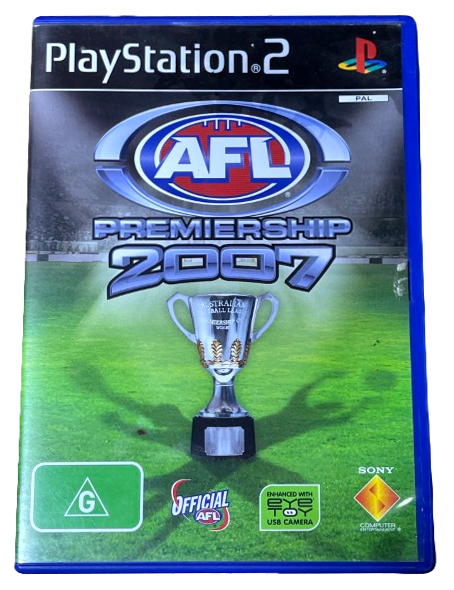 AFL Premiership 2007 PS2 PAL Complete Preowned Video Game - Australian Football League Simulation for Sports Fans & Retro Gaming Enthusiasts