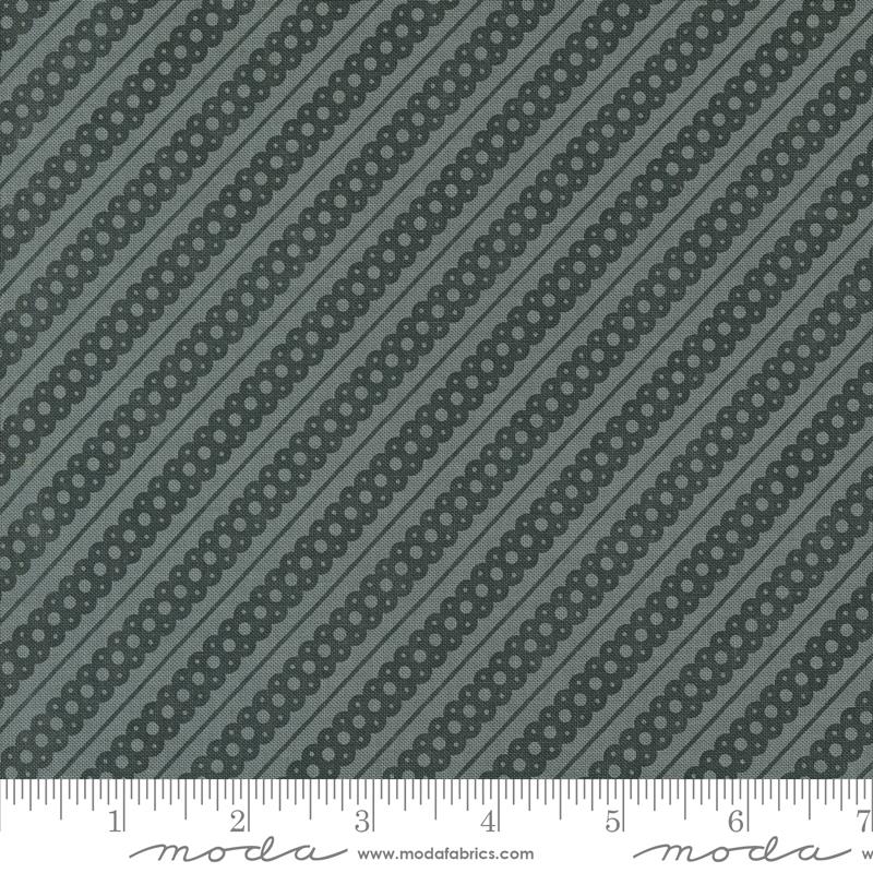 Urban Chiks Kitty Christmas Black Coal Fabric - Bias Lace by The Yard for Holiday Crafts, Quilting & DIY Christmas Decorations