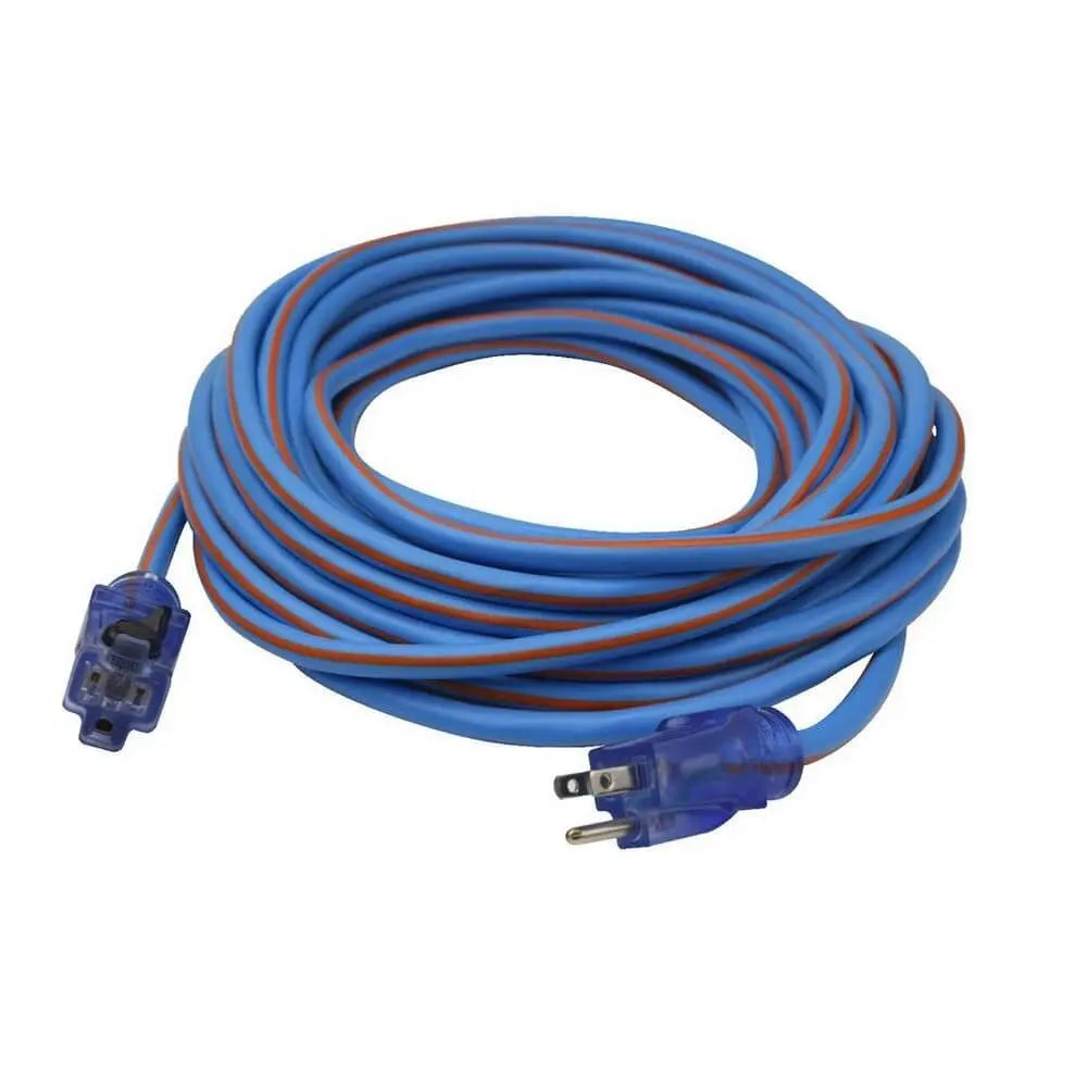 Prime LT530830 50ft Heavy Duty All-Weather Extension Cord - Outdoor Power Cord for Construction, RV Camping & Home Use