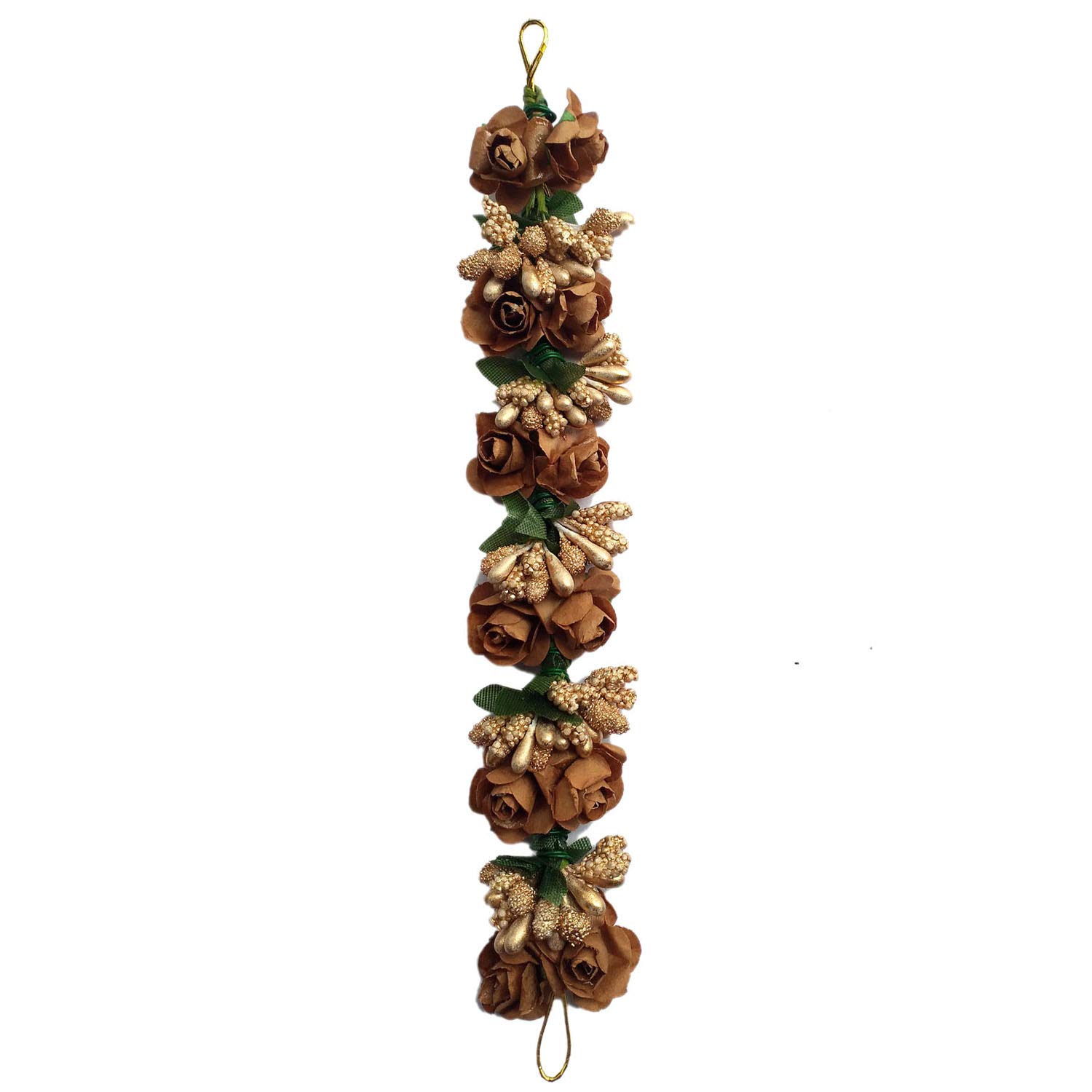 Elegant Fabric Hair Gajra & Flower Juda Gajra - Stylish Bun Hair Accessories for Women & Girls (Pack of 1) - Perfect for Weddings, Parties & Festive Occasions