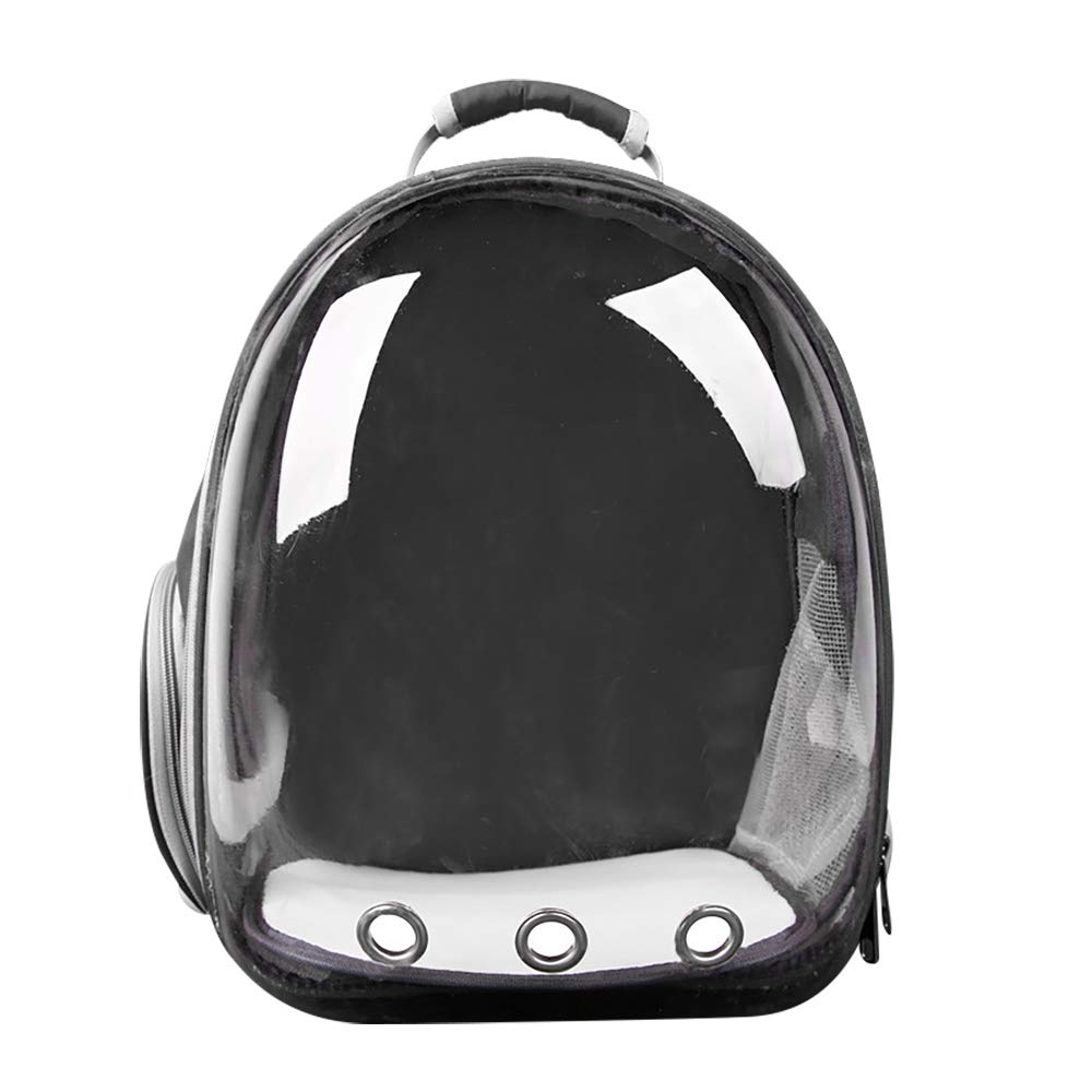 **Transparent Pet Dog Backpack Carrier - Lightweight & Breathable for Travel, Hiking, Walking & Outdoor Adventures - Perfect for Small Dogs on the Go**