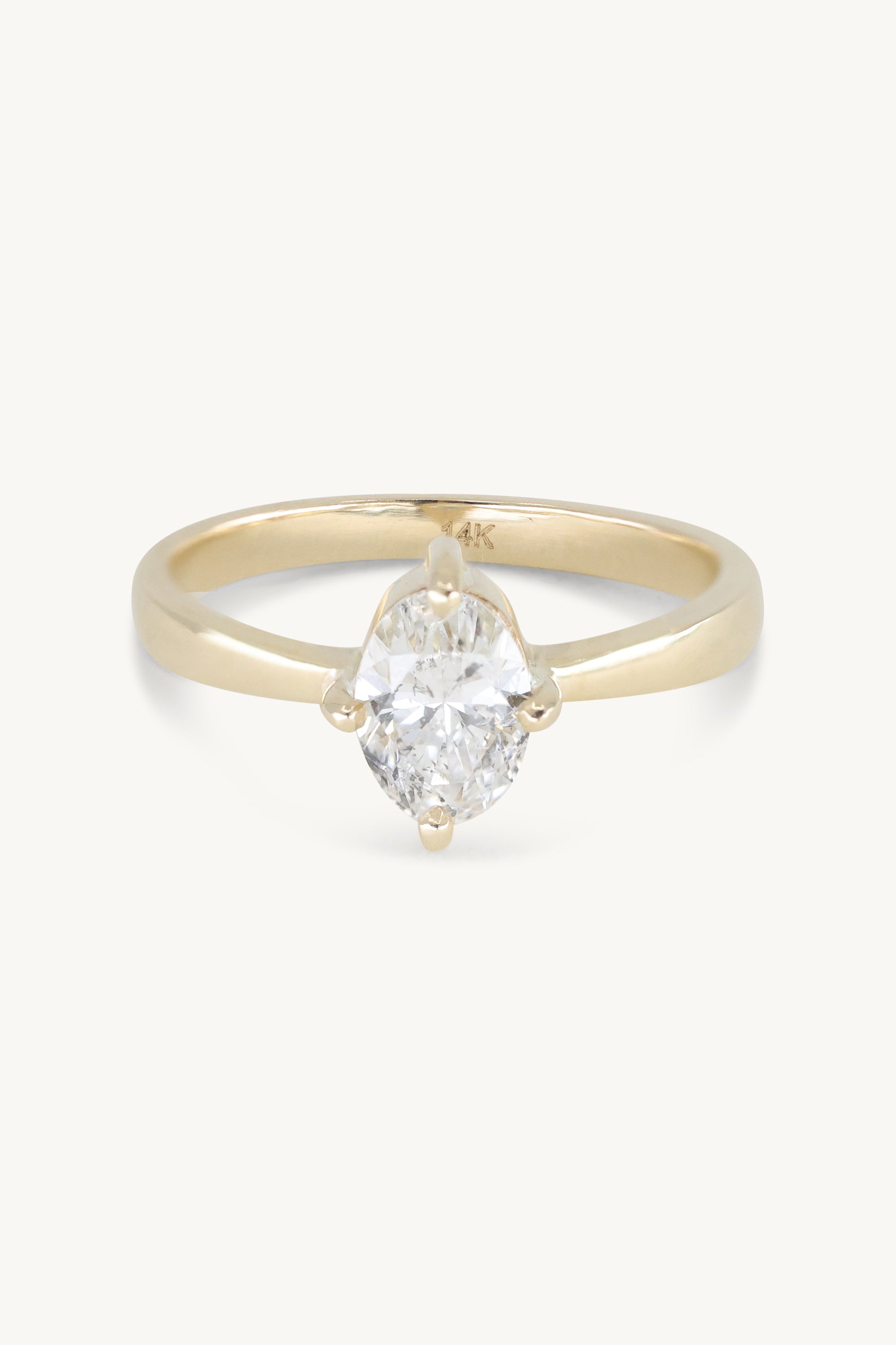 14K Yellow Gold Galaxy Diamond Band Ring for Women - Elegant Stackable Wedding Band, Anniversary Gift, or Everyday Jewelry - Perfect for Special Occasions & Daily Wear