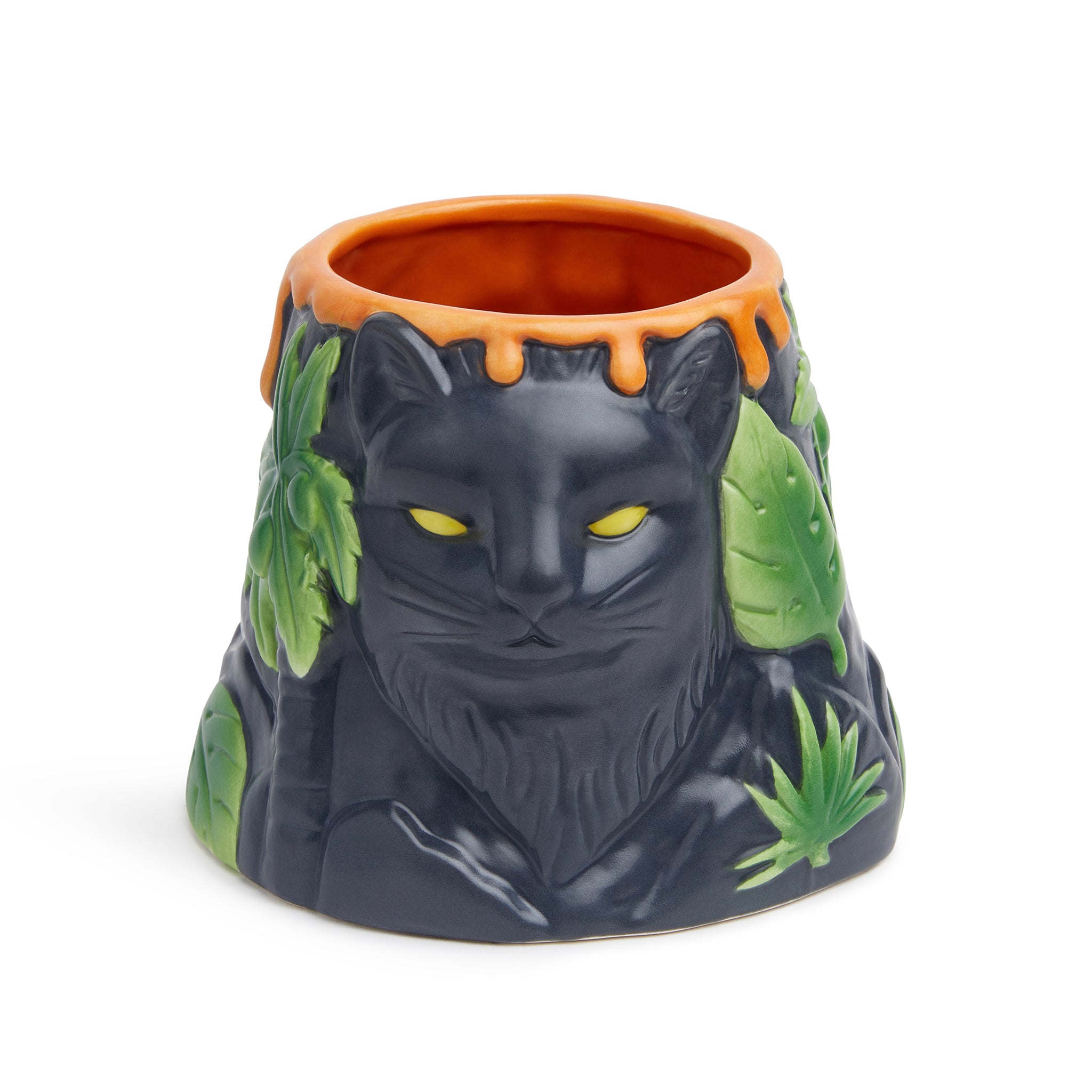 Volcano Mug - 16oz (480ml) Glazed Ceramic Coffee Cup with Handle, Perfect for Hot Drinks, Tea, and Soups - Ideal for Home, Office, and Camping Use