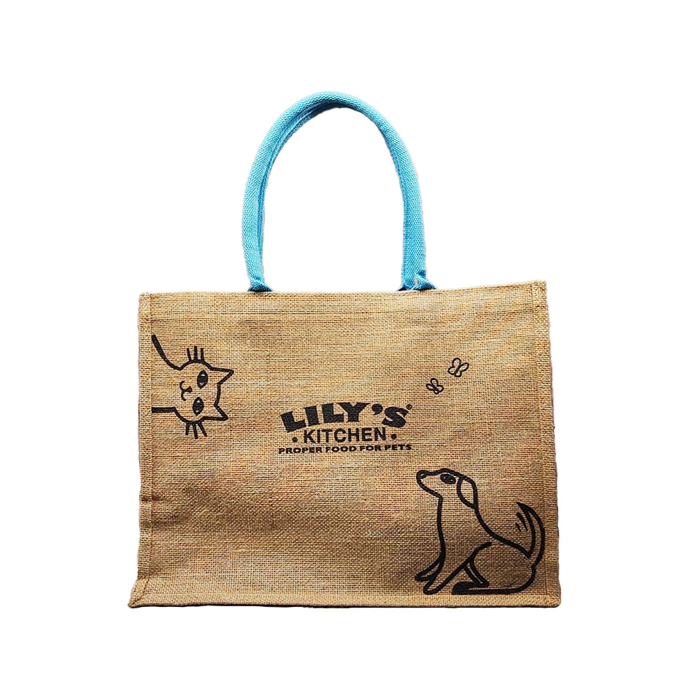 Lily's Kitchen Reusable Shopping Bag - Eco-Friendly Grocery Tote with Free Gift - Perfect for Grocery Shopping, Farmers Markets & Sustainable Lifestyle