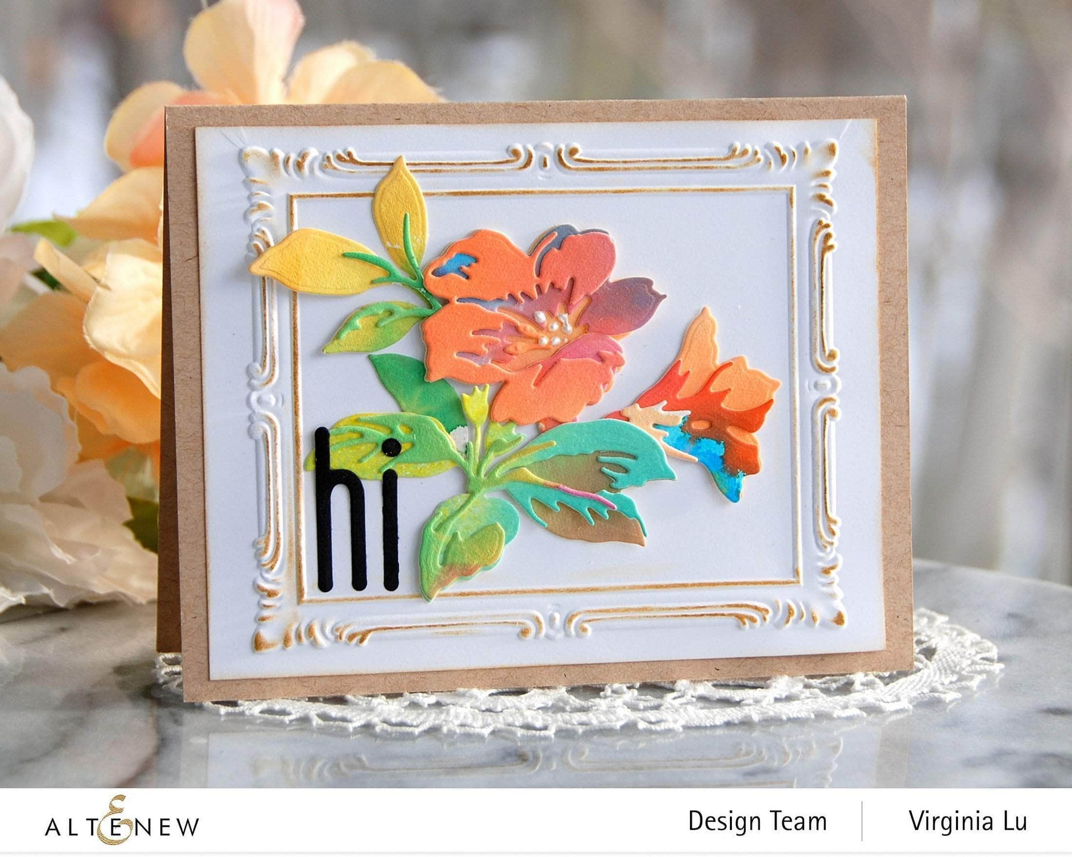 Climber Flowers Die Set for Scrapbooking & Card Making - Perfect for DIY Crafts, Paper Cutting, and Home Decor Projects