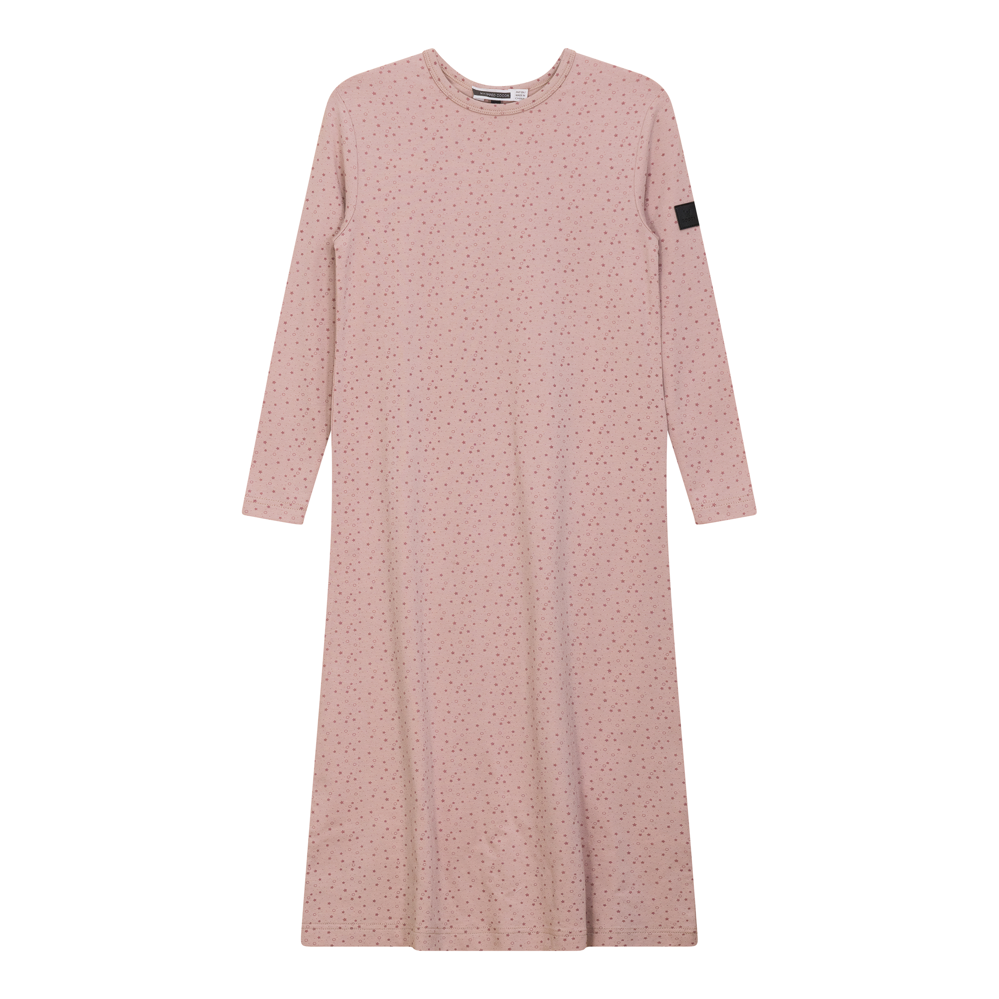Star Print Nightgown - Soft & Comfortable Sleepwear for Women - Perfect for Bedtime, Lounging & Relaxing at Home