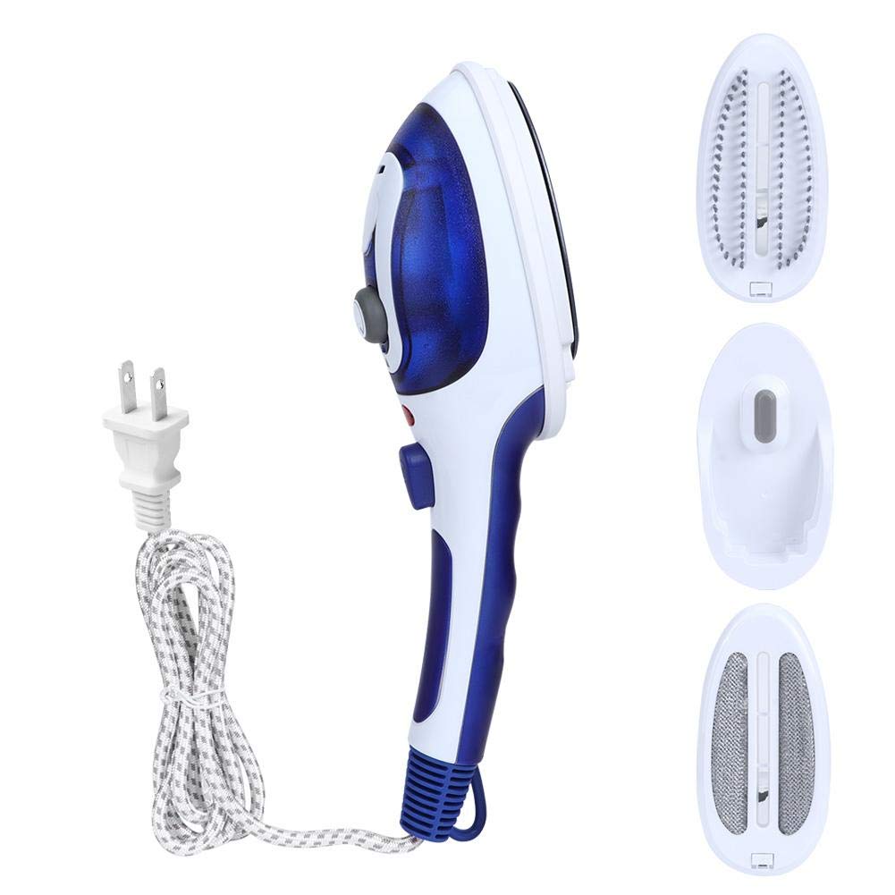 Portable Garment Steamer 100ml - Handheld Clothes Steamer for Travel, Home & Office - Removes Wrinkles from Wool, Cotton & Delicate Fabrics - Compact & Lightweight (110V US Standard) - Perfect for Business Trips, Weddings & Daily Outfits