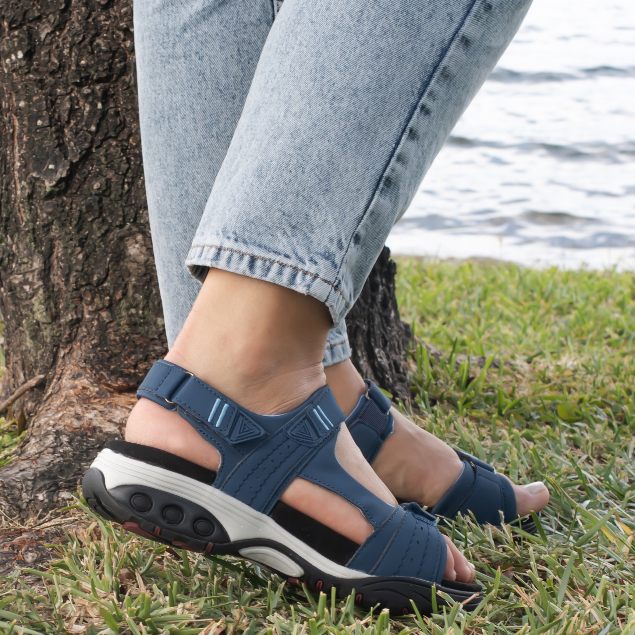 Kendall Women's Water Resistant Sport Sandals - Lightweight Hiking & Beach Walking Shoes for Outdoor Adventures