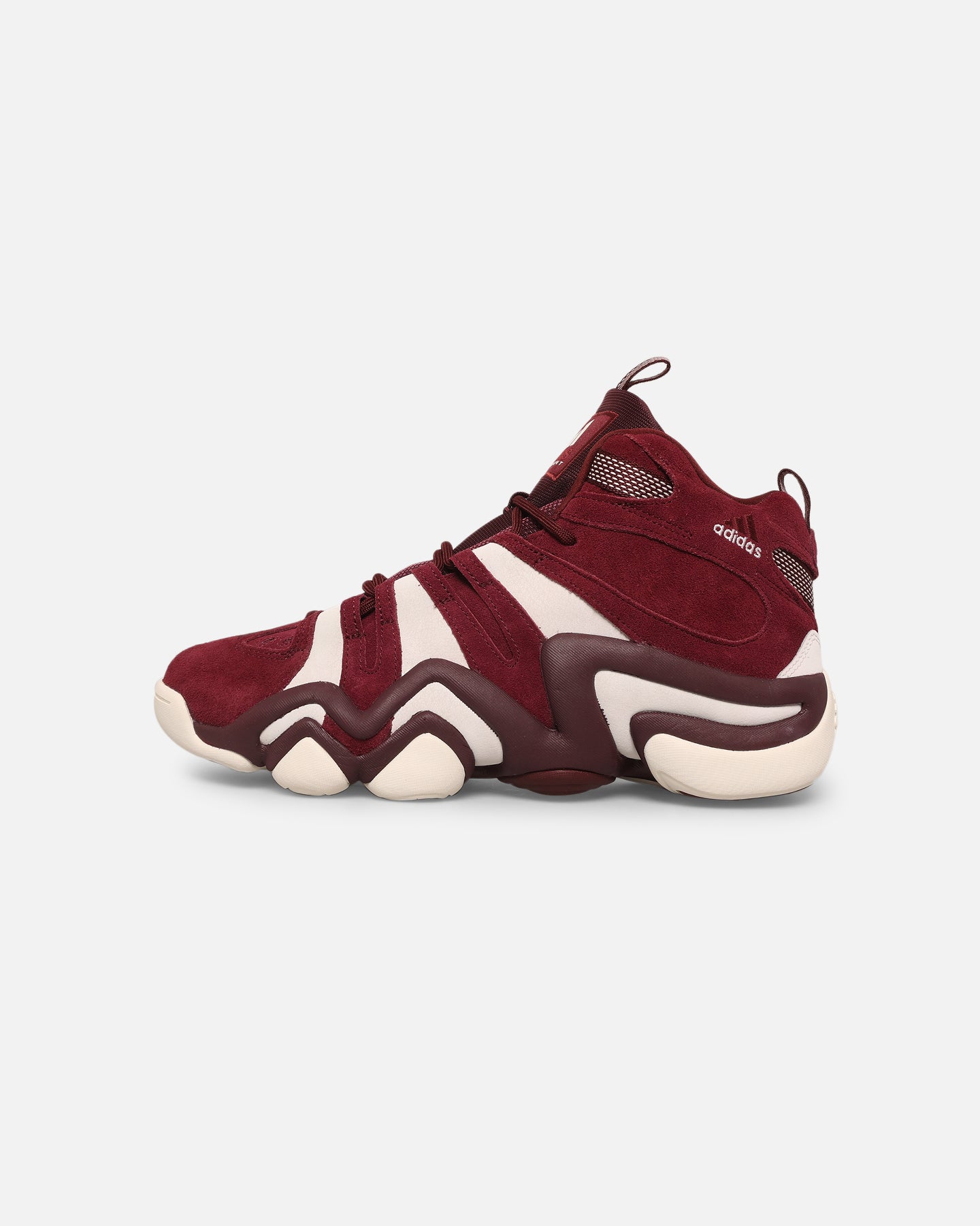 Adidas Crazy 8 Basketball Shoes for Men - Maroon Color High Performance Sneakers for Court Play and Street Style