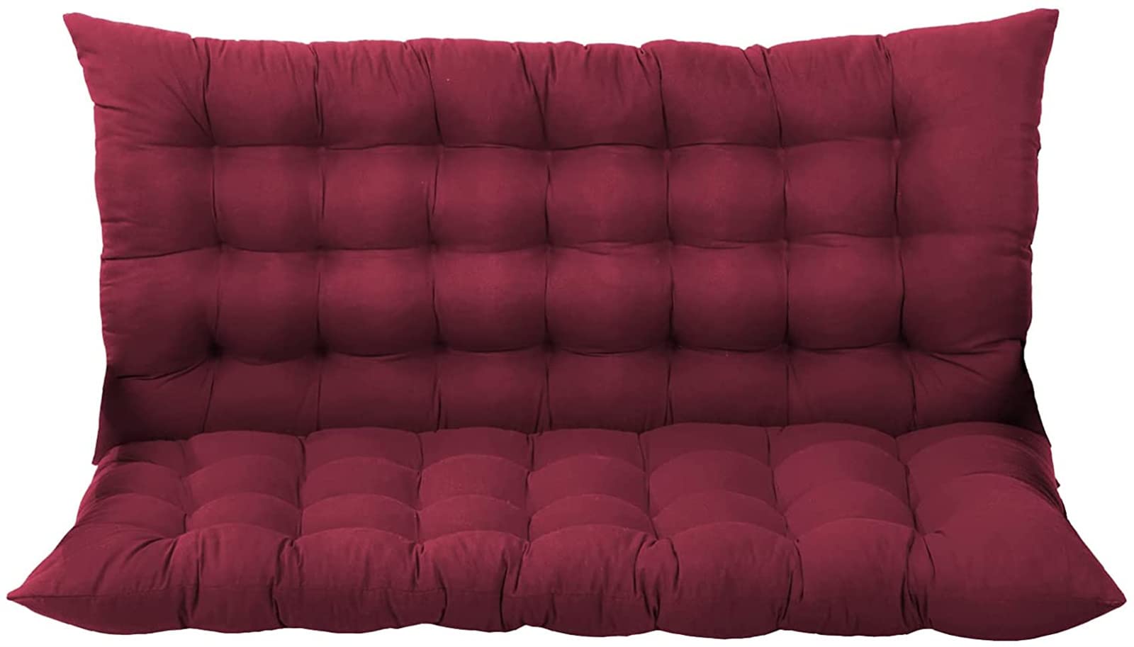 **Outdoor Swing Cushions for 2-3 Seater - Soft Comfortable Non-Slip Replacement Cushions with Backrest - Perfect for Garden, Patio, Swing Bench, and Outdoor Relaxation**