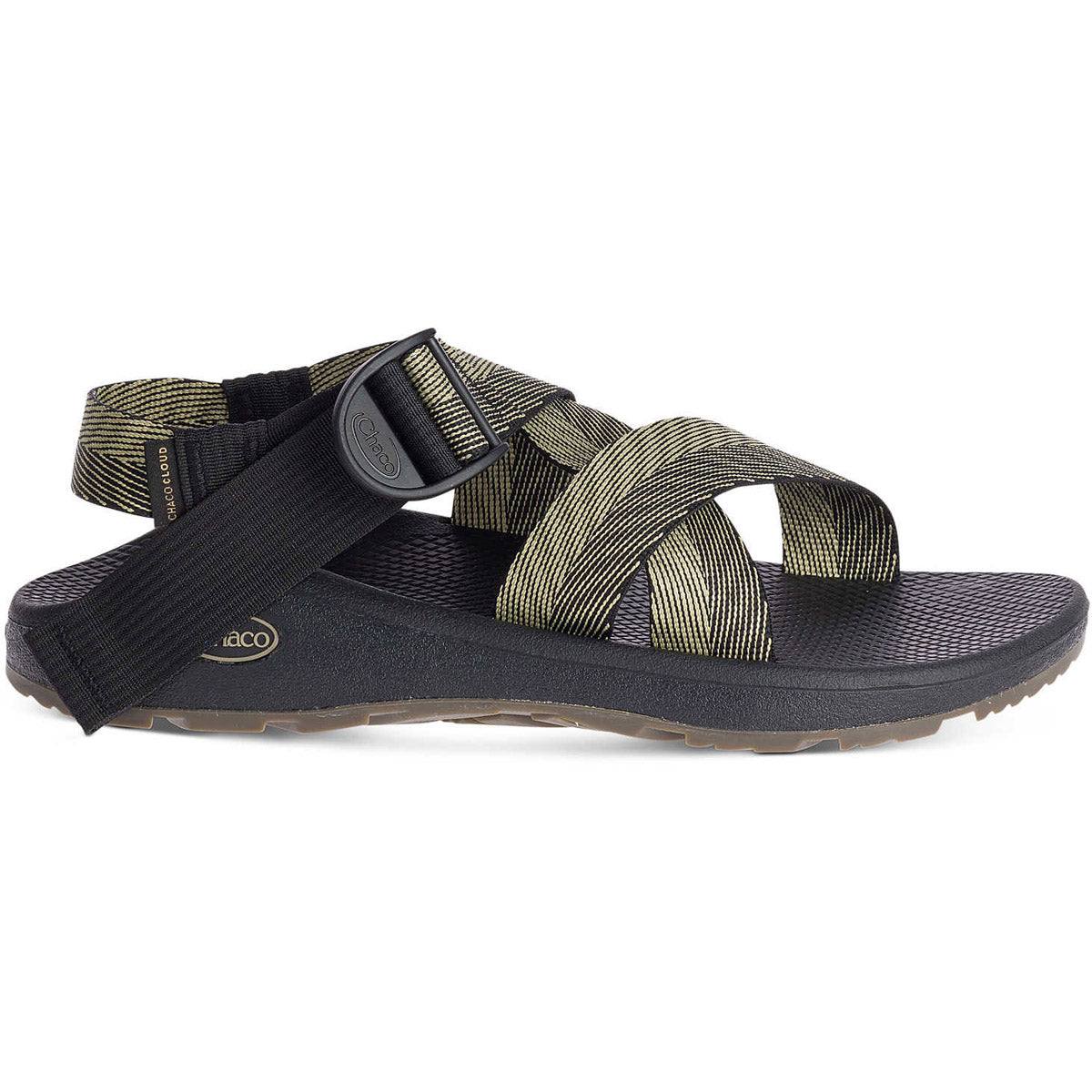 Men's Mega Z/Cloud Wide Strap Cushioned Sandals - Comfortable Walking & Outdoor Beach Sandals for Men