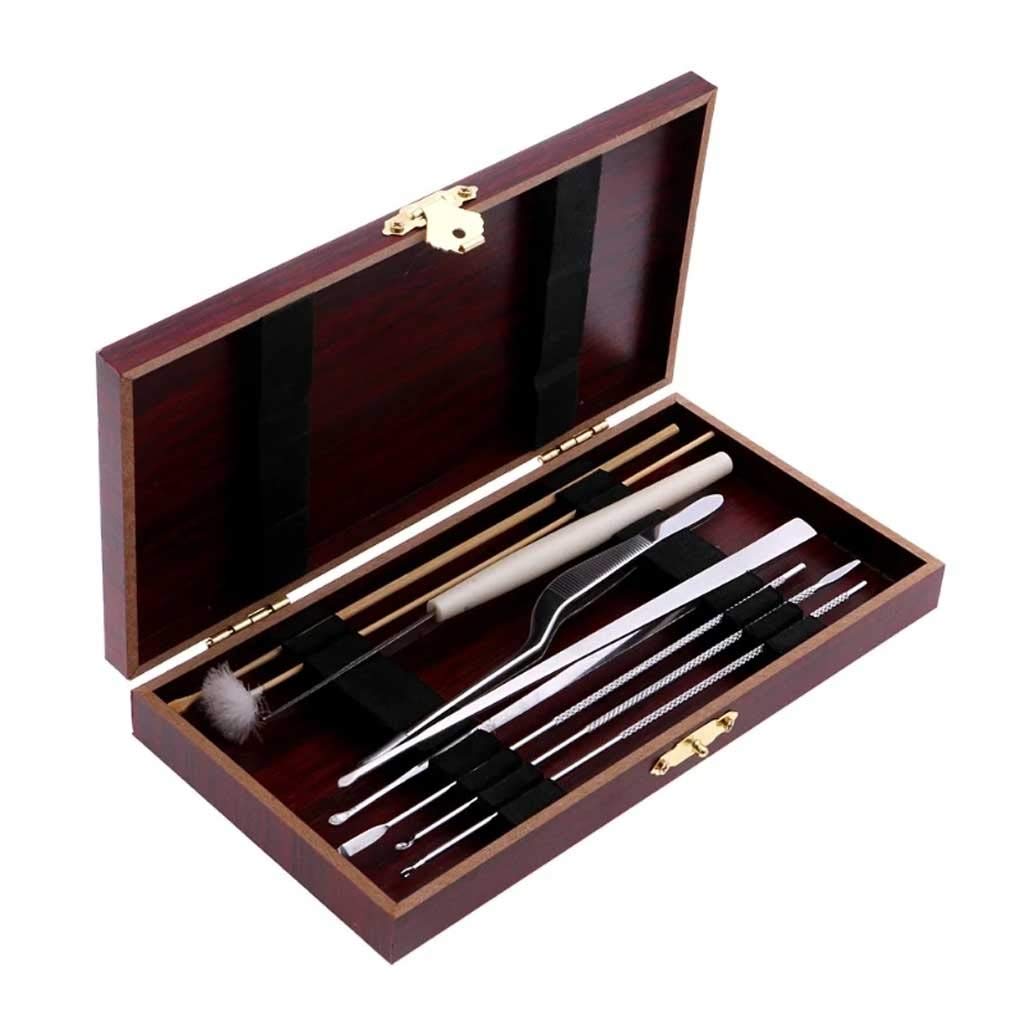 8Pcs Ear Wax Removal Kit - Safe Ear Cleaning Tools with Curette, Scoop & Brush for Gentle Ear Wax Removal at Home - Perfect for Kids & Adults Hygiene Care